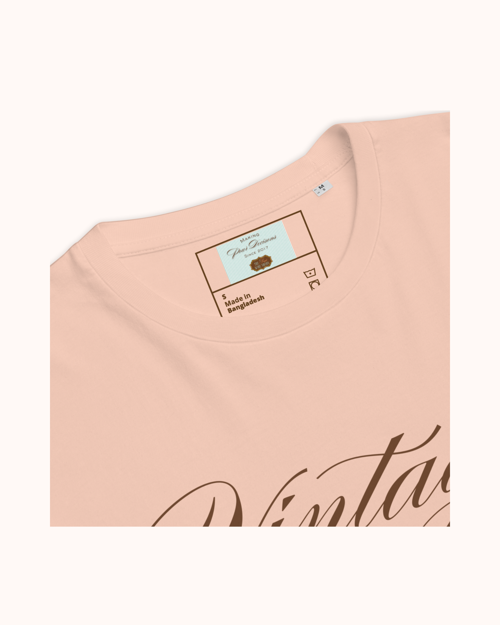 Old Money Energy wine t-shirt inspired by vintage wine culture and quiet luxury style. Organic cotton, refined fit, and understated vineyard confidence for true wine snobs.