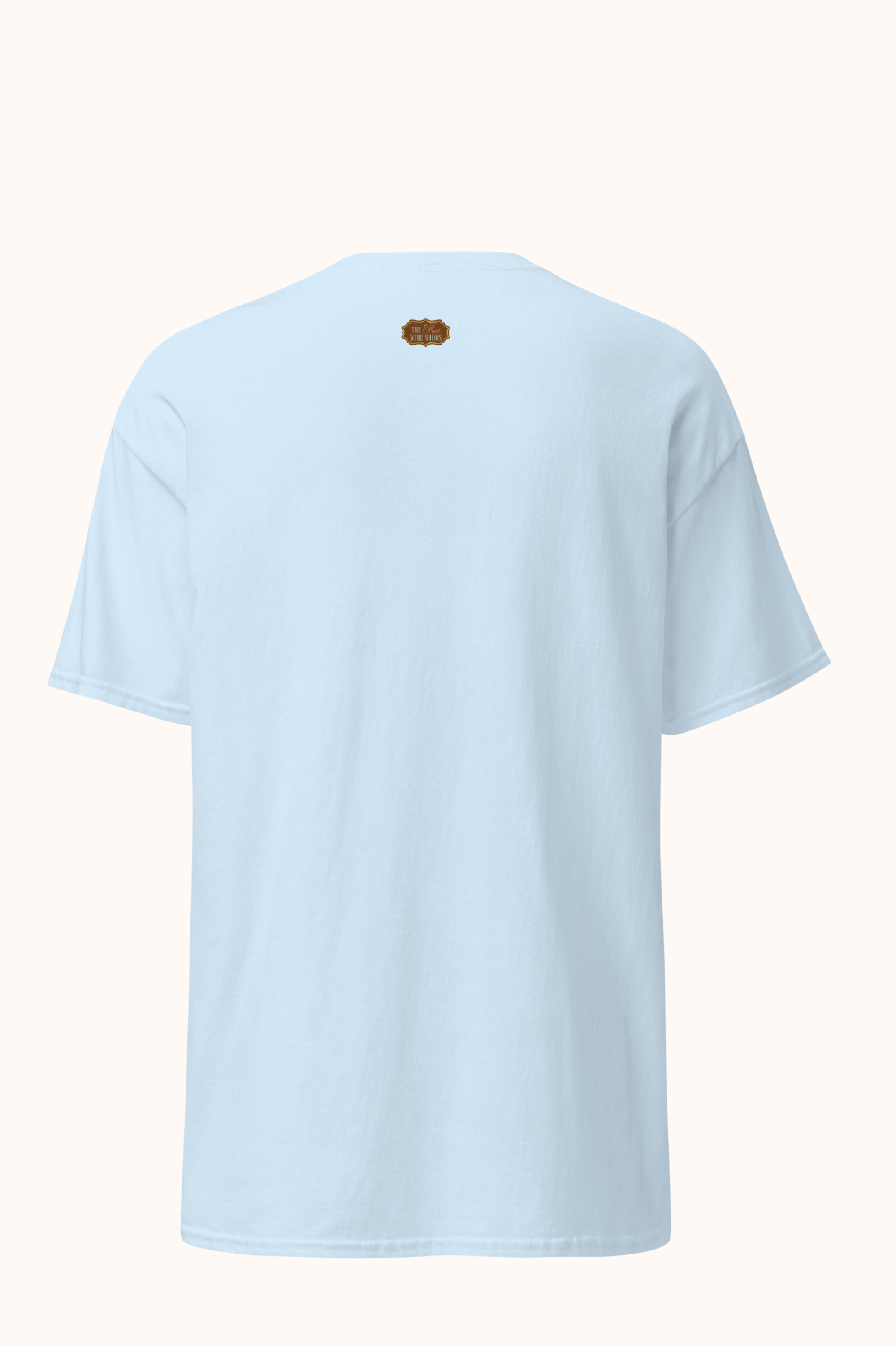 Drink wine and mind my business in Blue Label, back