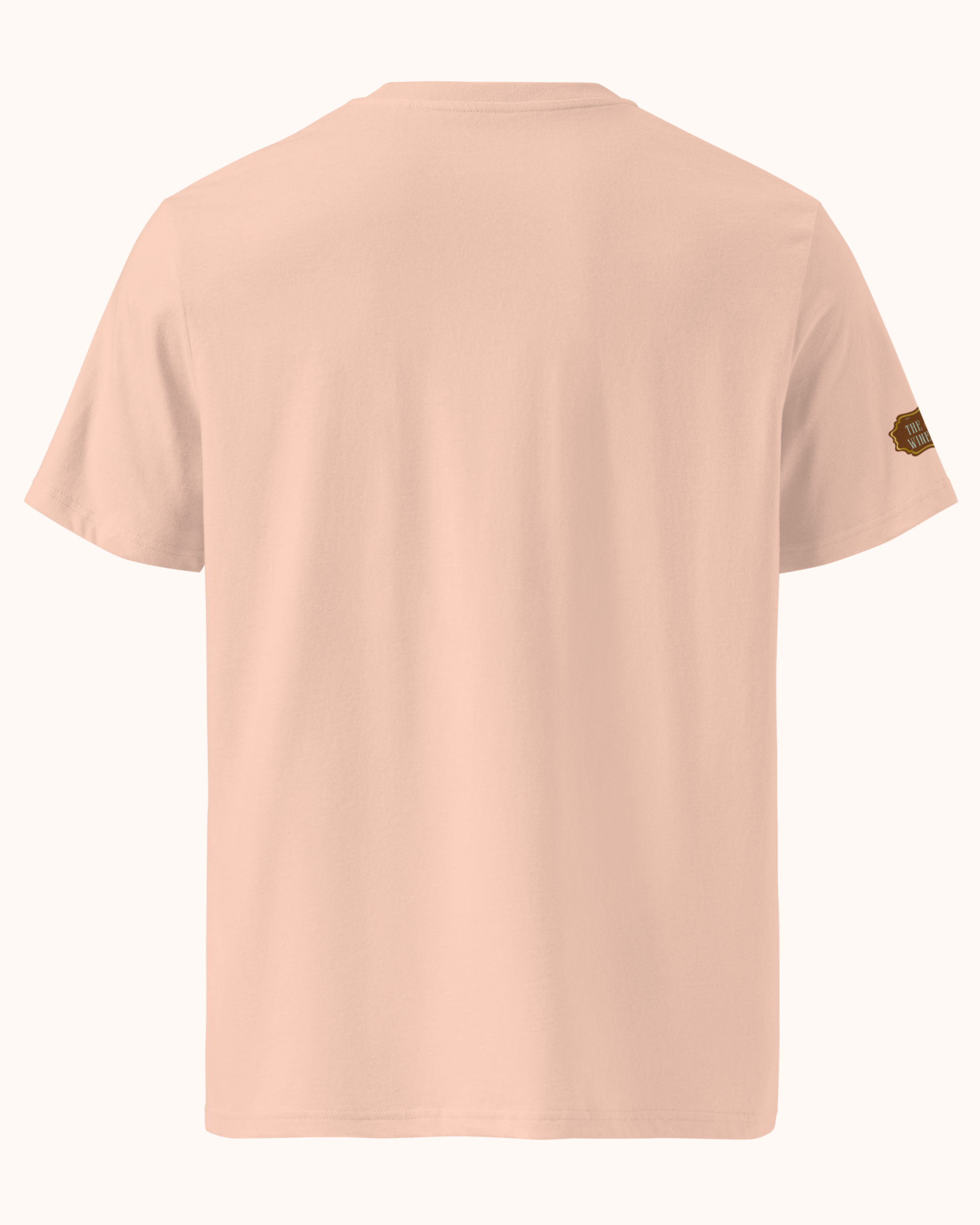 Old Money Energy wine t-shirt inspired by vintage wine culture and quiet luxury style. Organic cotton unisex tee with clean typography and refined fit from The Real Wine Snobs.