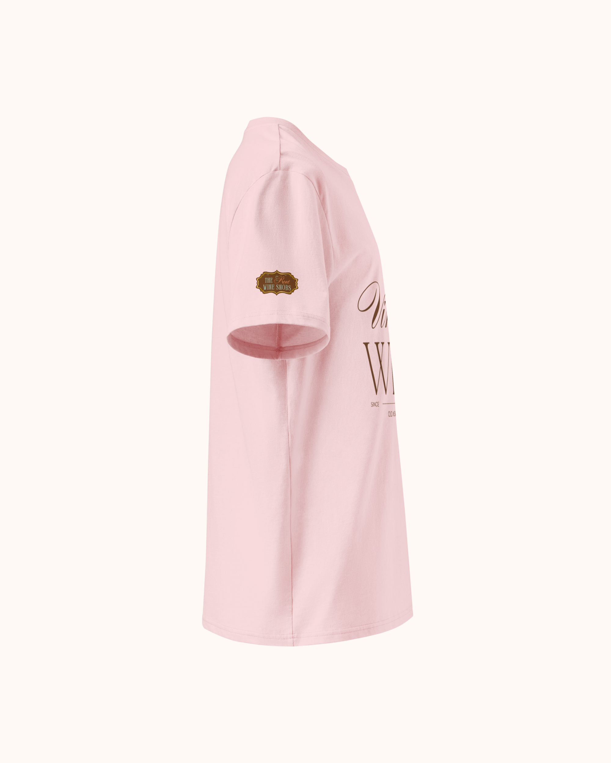 Old Money Energy wine t-shirt inspired by vintage wine culture and quiet luxury style. Organic cotton, refined fit, and understated vineyard confidence for true wine snobs.