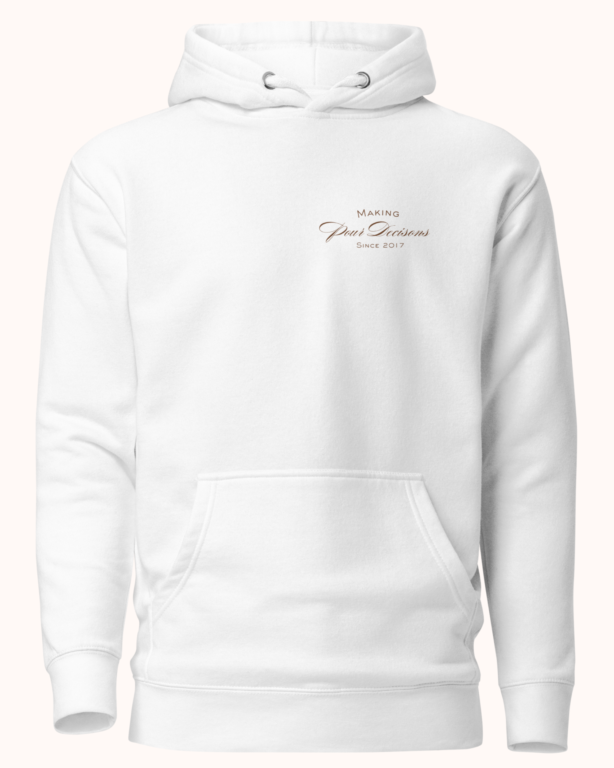 The Real Wine Snobs Snob Hoodie features women raising wine glasses beneath the brand crest. A fleece-lined hoodie designed for tastings, girls’ nights, and wine lovers with a little attitude.