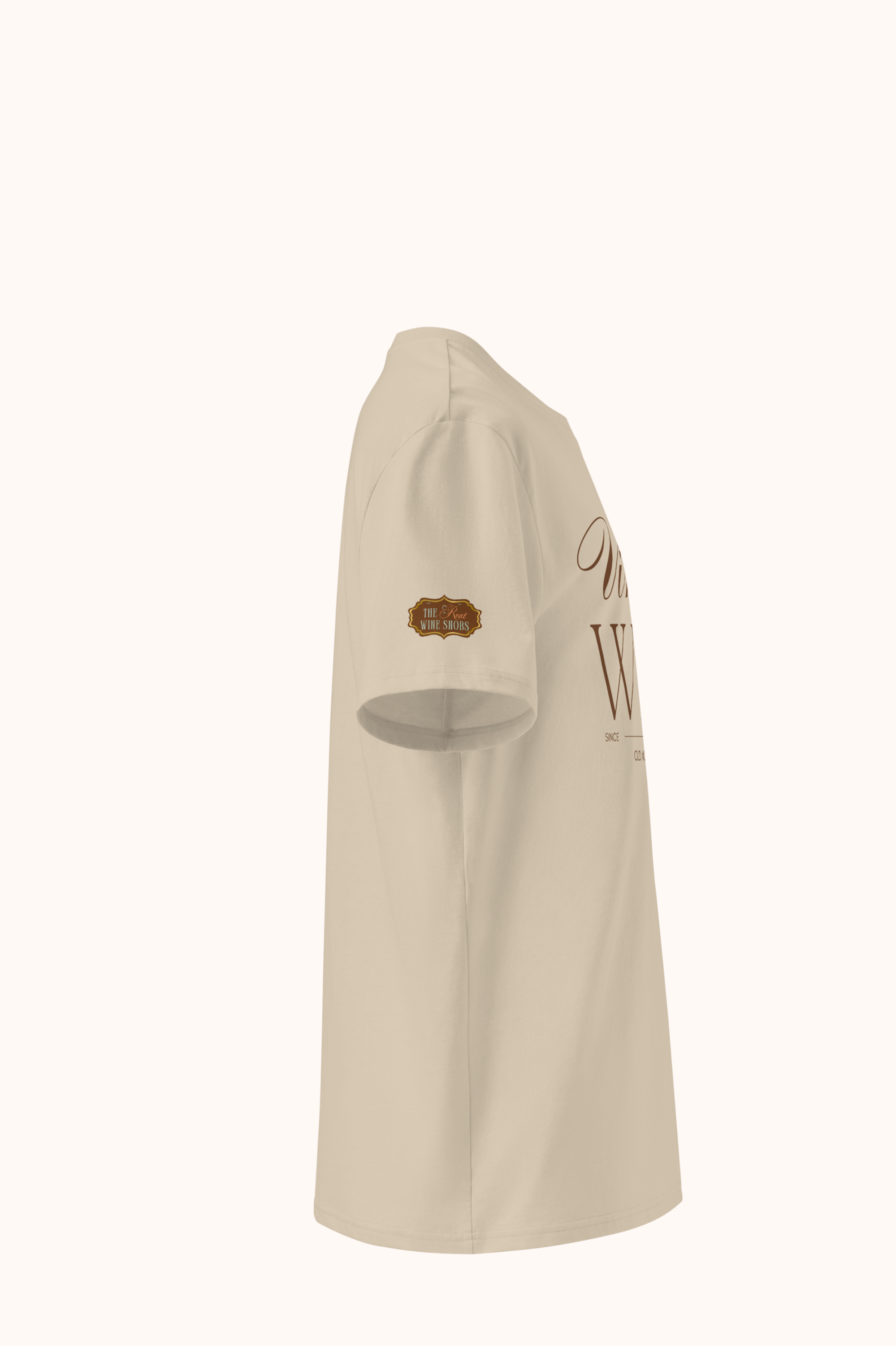 Old Money Energy tshirt in Cellar, side