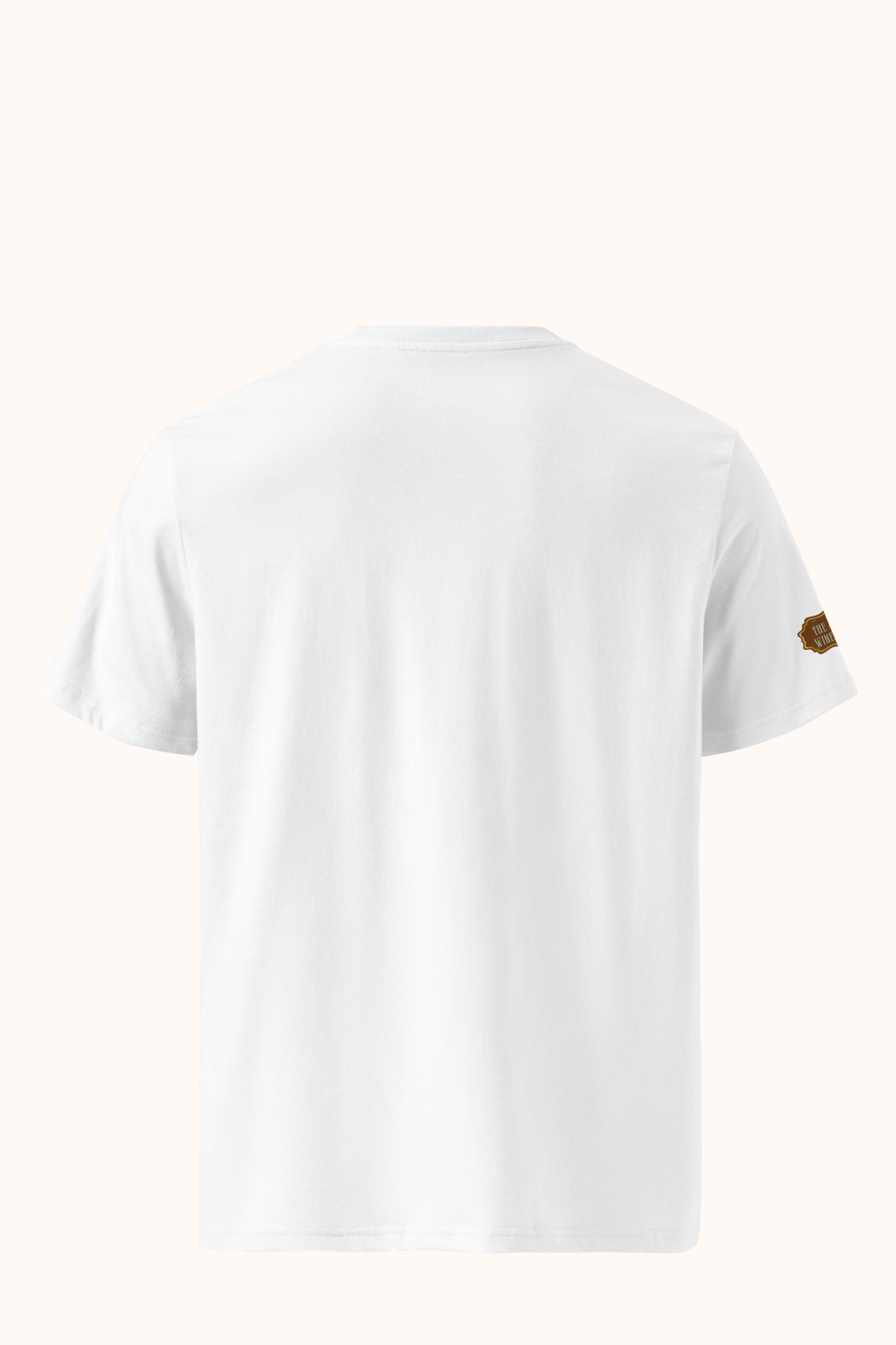 Old Money Energy tshirt in Blanc, back