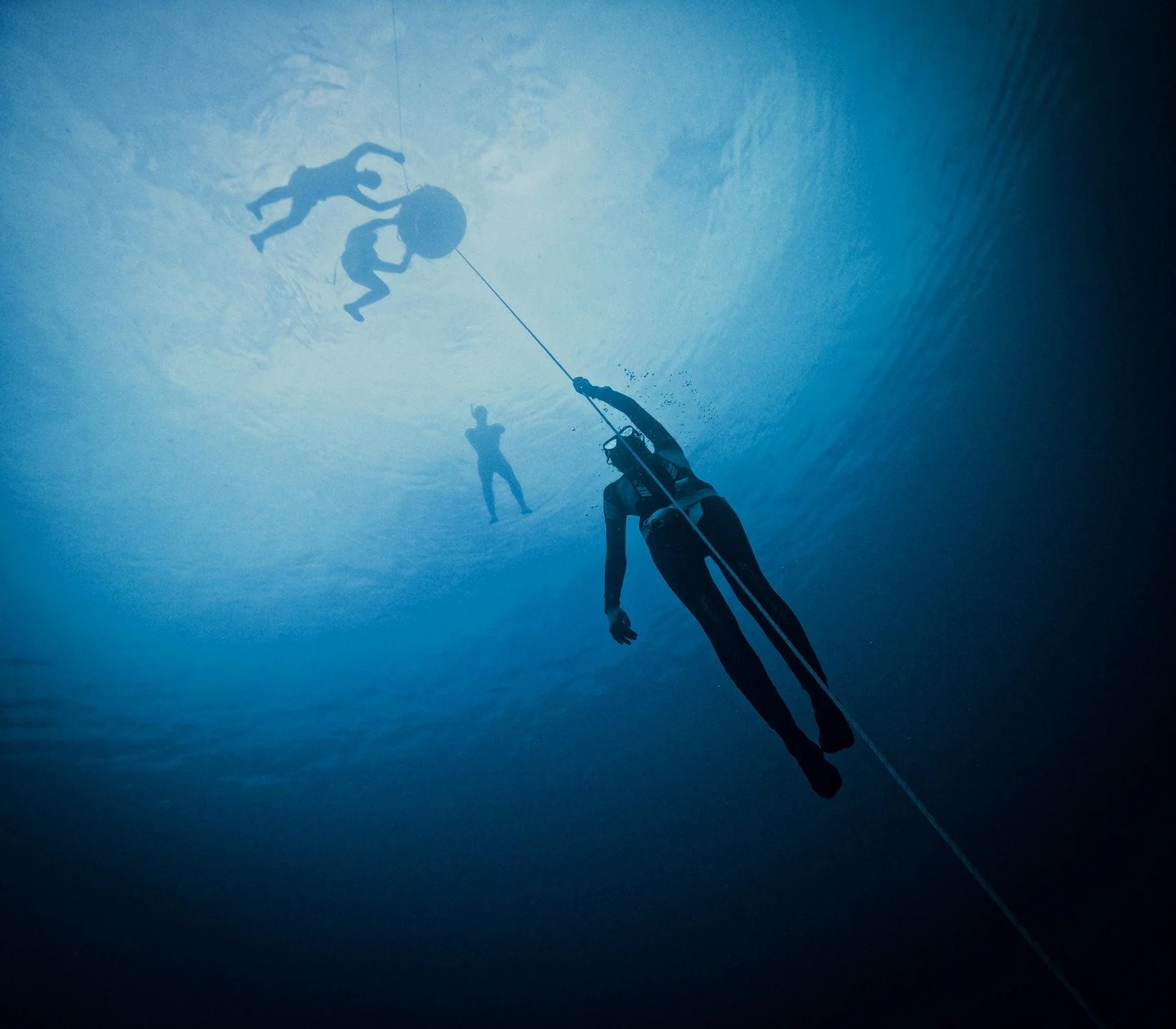 Pendant les sessions d&rsquo;apn&eacute;e je lis souvent de la joie sur les visages.

Pas l&rsquo;euphorie qui passe. Pas le sourire forc&eacute;.
La joie profonde. Celle qui nous traverse. Celle qui nous rend vivants.

Fr&eacute;d&eacute;ric Lenoir 