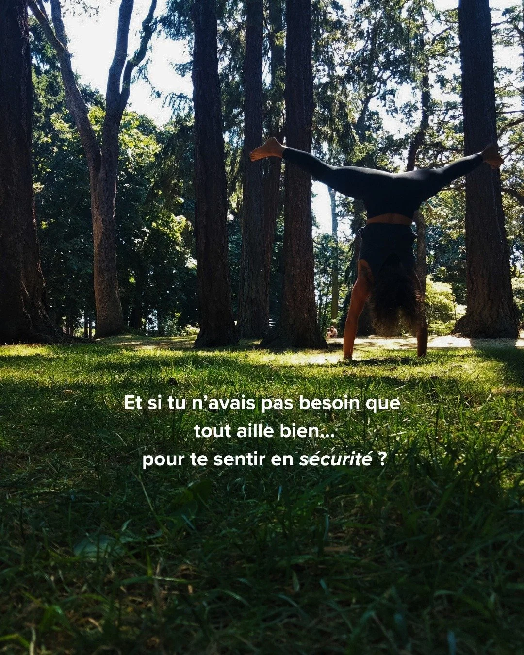Il y a des jours o&ugrave; tout est trop.
Trop de pens&eacute;es, trop de sensations, trop de mouvements, trop d'&eacute;motions.

Pendant longtemps, d&egrave;s que &ccedil;a devenait trop, j&rsquo;essayais de reprendre le contr&ocirc;le.

Aujourd&rs