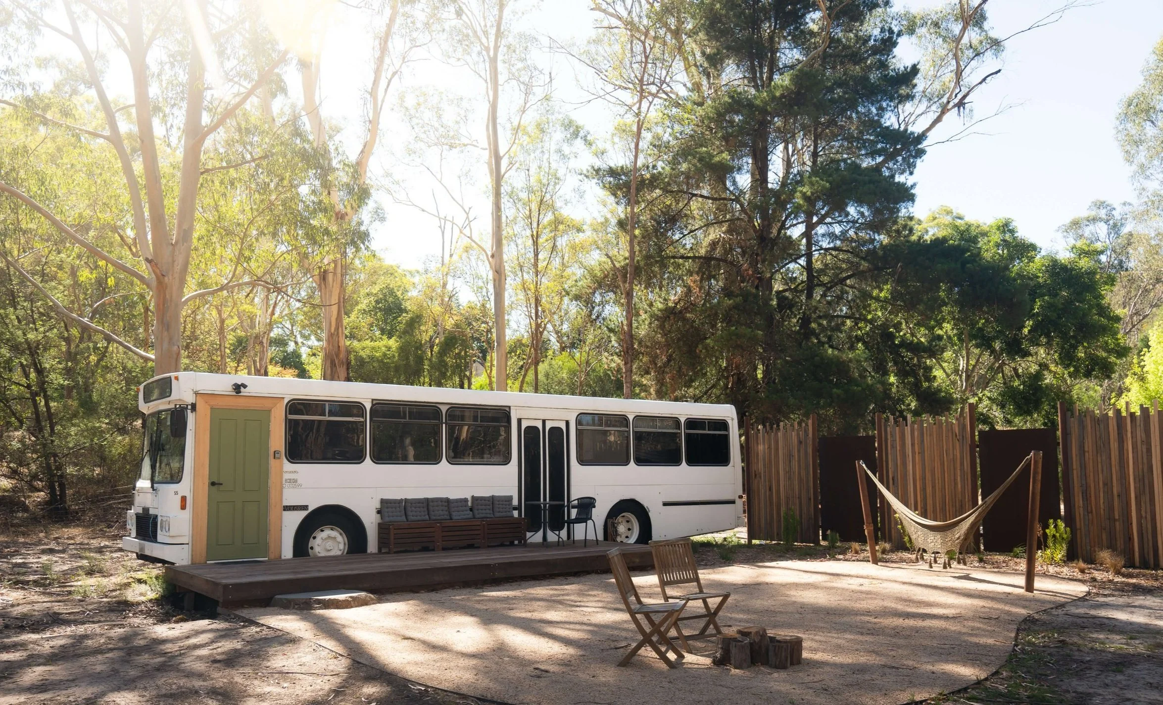 Unique Weekend Getaway Near Melbourne: Stay in a Converted Bus in the Bush