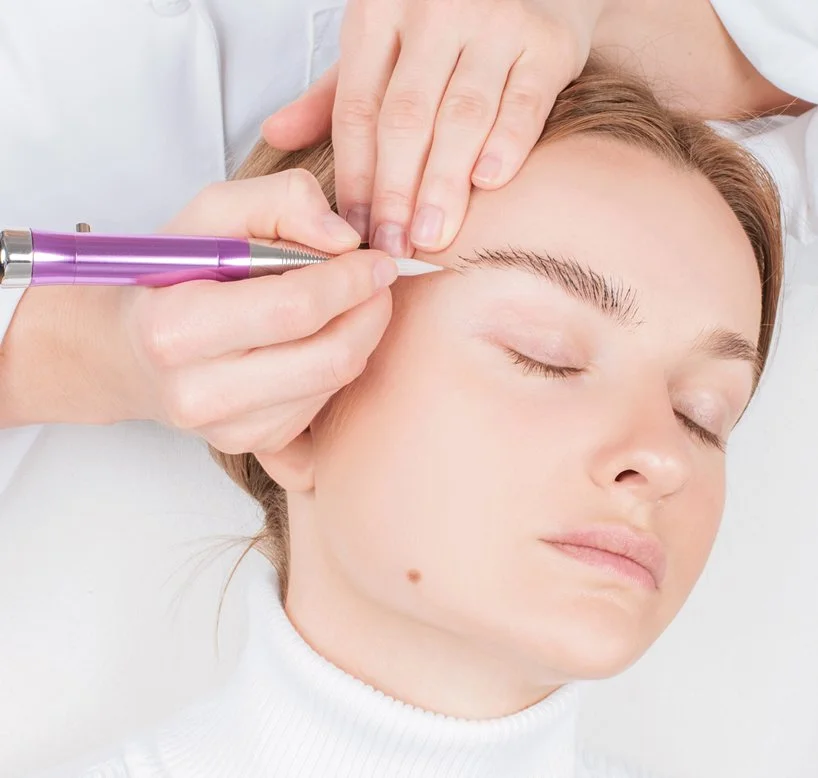 Micro-pigmentation or blading