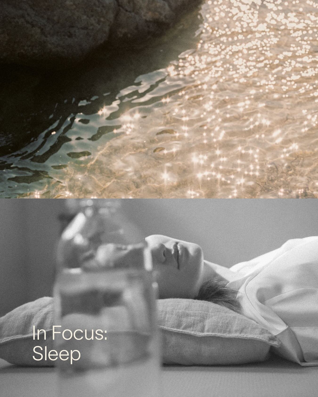 IN FOCUS: SLEEP ☁️

Sleep is one of the most underestimated foundations of health - outranking nutrition, supplementation and even exercise when it comes to true healing. 

The hours before midnight are especially valuable for shut-eye as they align 