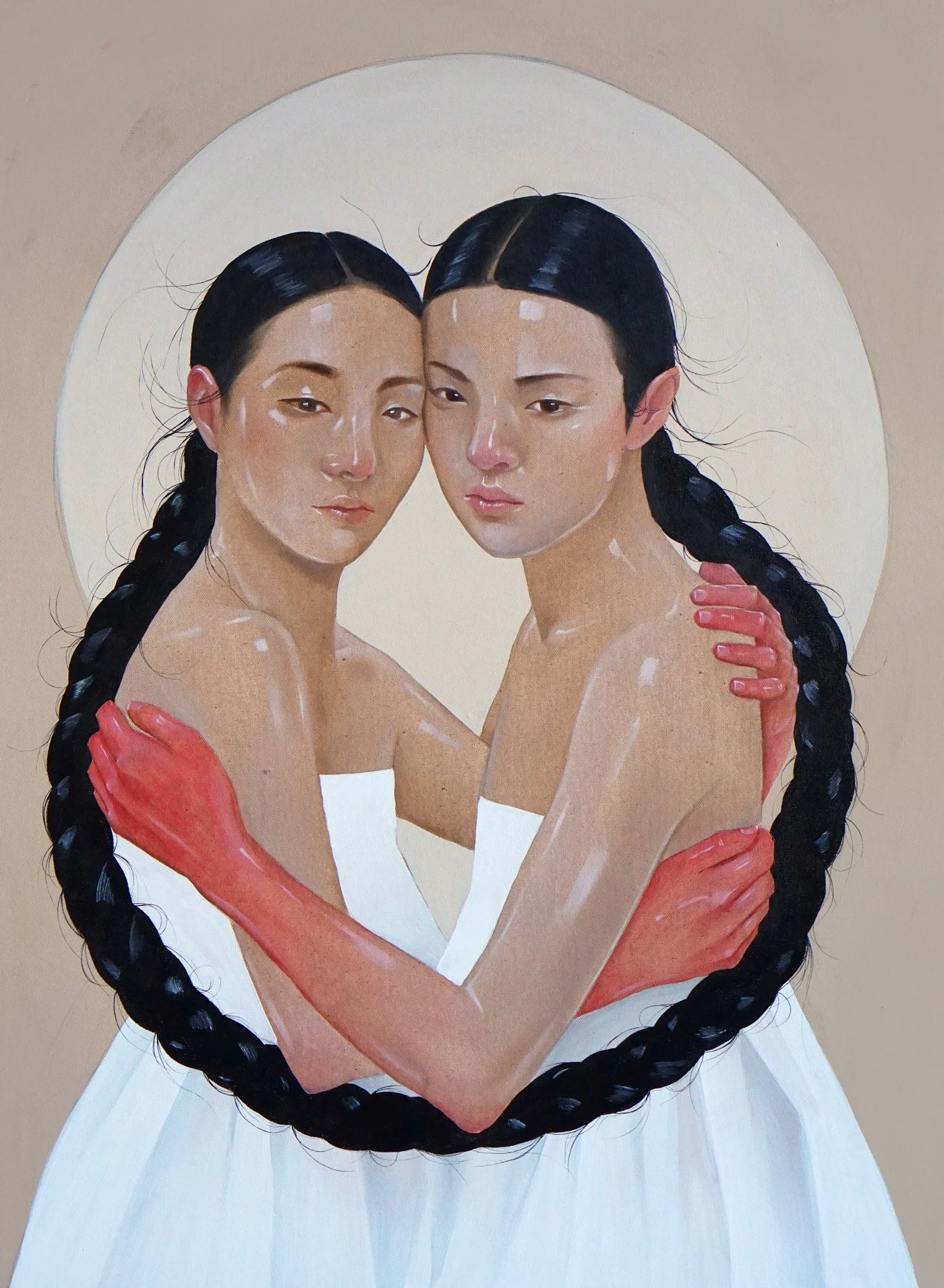 Oneness in form. 30"x40"