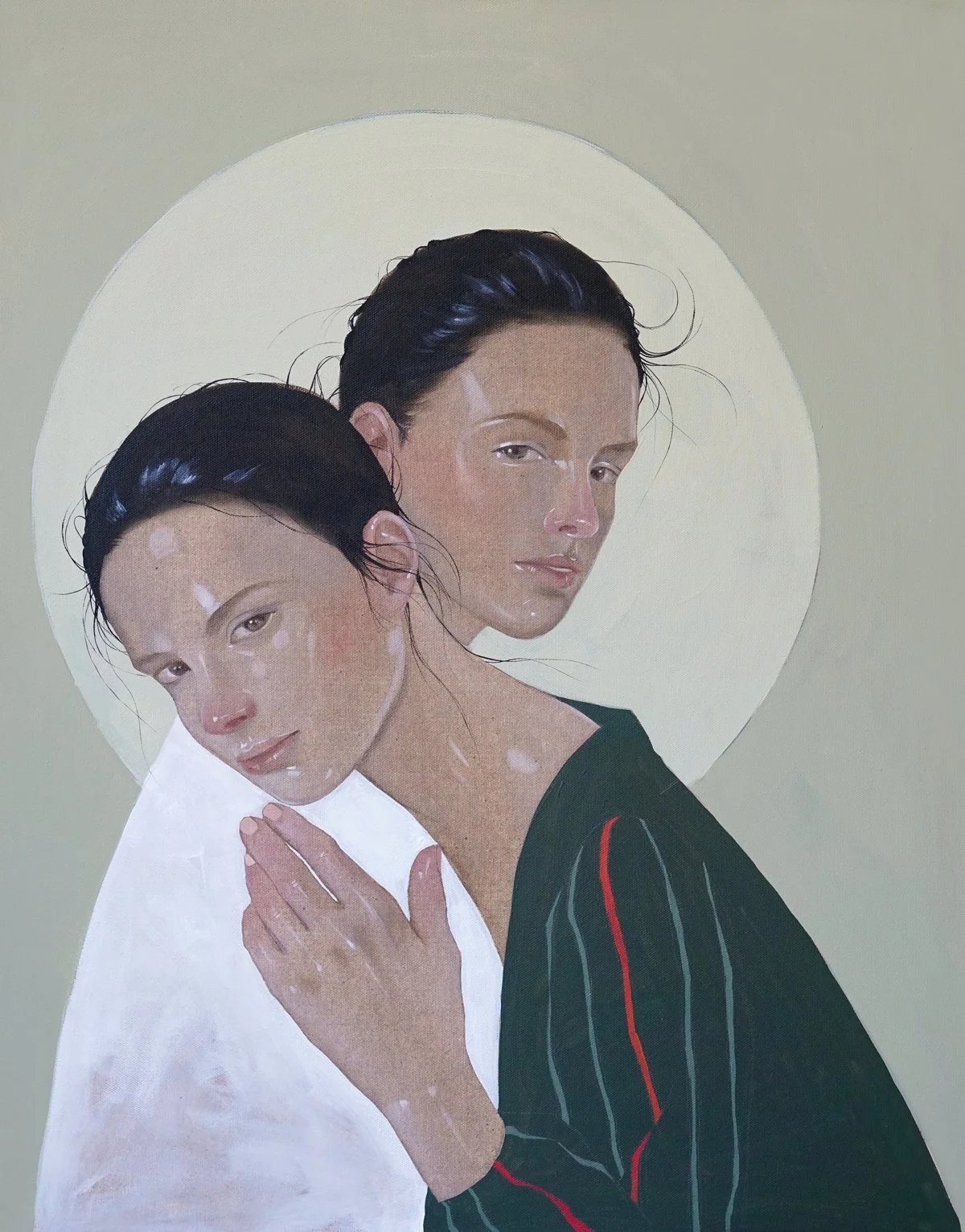 What you seek is seeking you. 24"x30"