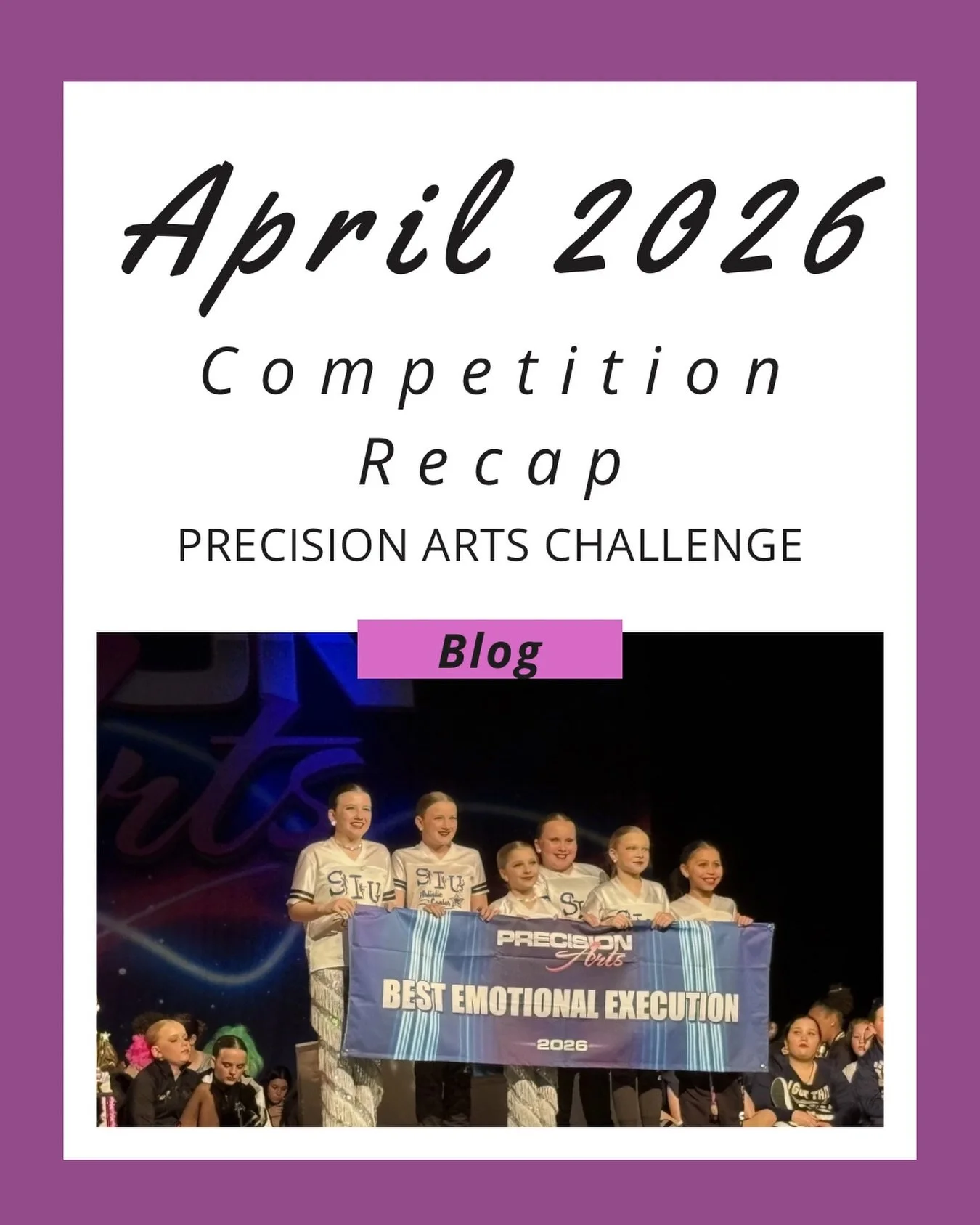 Weekend blog post is now live!

From first place finishes to special awards to unforgettable moments on and off the stage, our dancers truly showed what SIUAC is all about.

But the best part?
The growth. The confidence. The joy. The TEAM.

We put to
