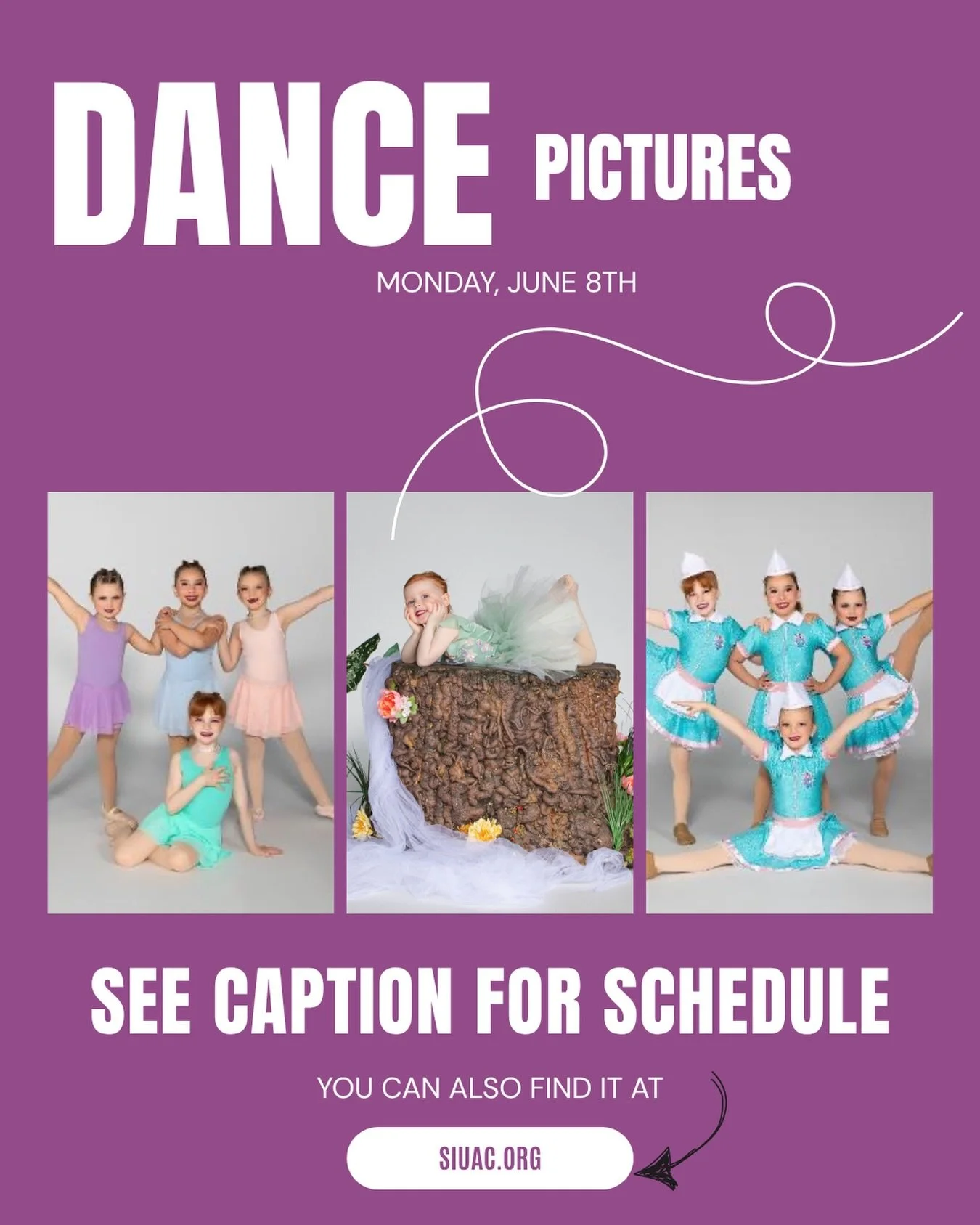 📸 PICTURE DAY IS COMING! 📸

It&rsquo;s the moment where we get to capture all the hard work, growth, and personality that has gone into each routine and turn it into something you&rsquo;ll have forever! 

Our teachers will be there all weekend long