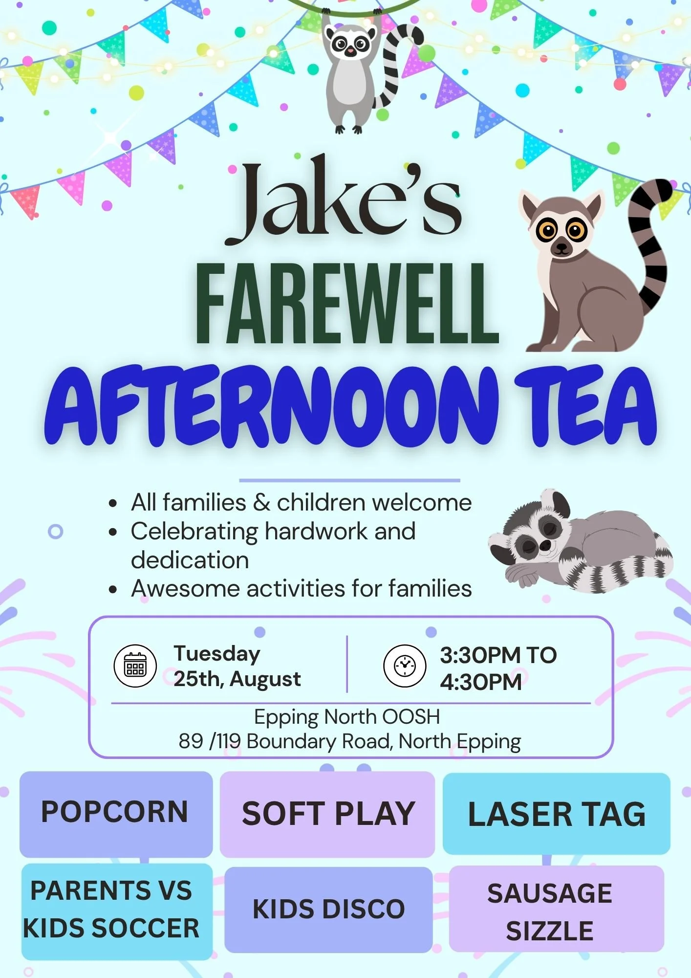 Jake’s Farewell!
