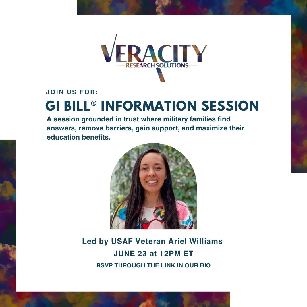 🎓 Learning how to maximize your GI Bill&reg; benefits shouldn&rsquo;t feel overwhelming. Join us for a FREE virtual workshop on June 23rd, where we&rsquo;ll walk you through eligibility, timelines, housing payments, common mistakes to avoid, and how