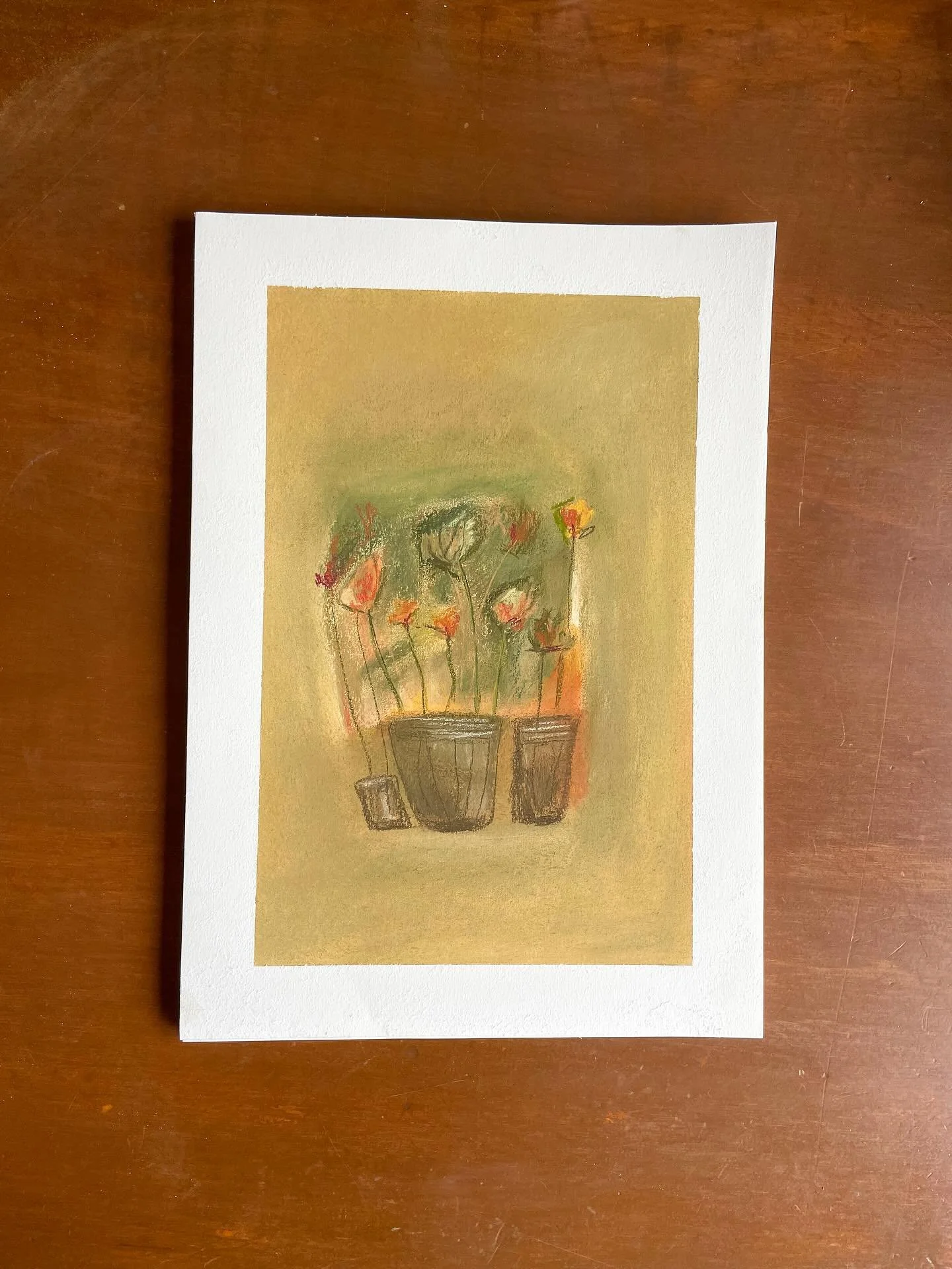 FOR SALE 🌼🌼🌼

Spring Blooms in soft pastel 

$80 unframed - please dm me for more details