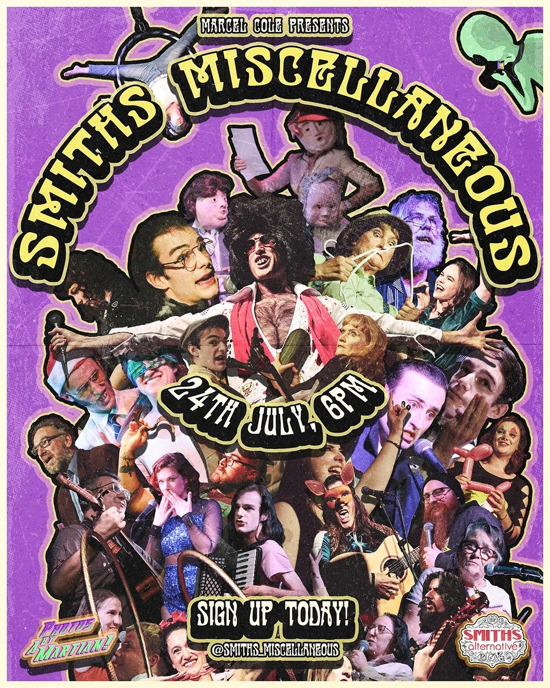 @smiths_miscellaneous RETURNS! Back on its intercept course with Earth, just 9 days remain before it crash lands, dragging with it, all the oddities &amp; curiosities caught in its gravitational pull!

Prepare for re-entry, July 24th, 6pm, at the des