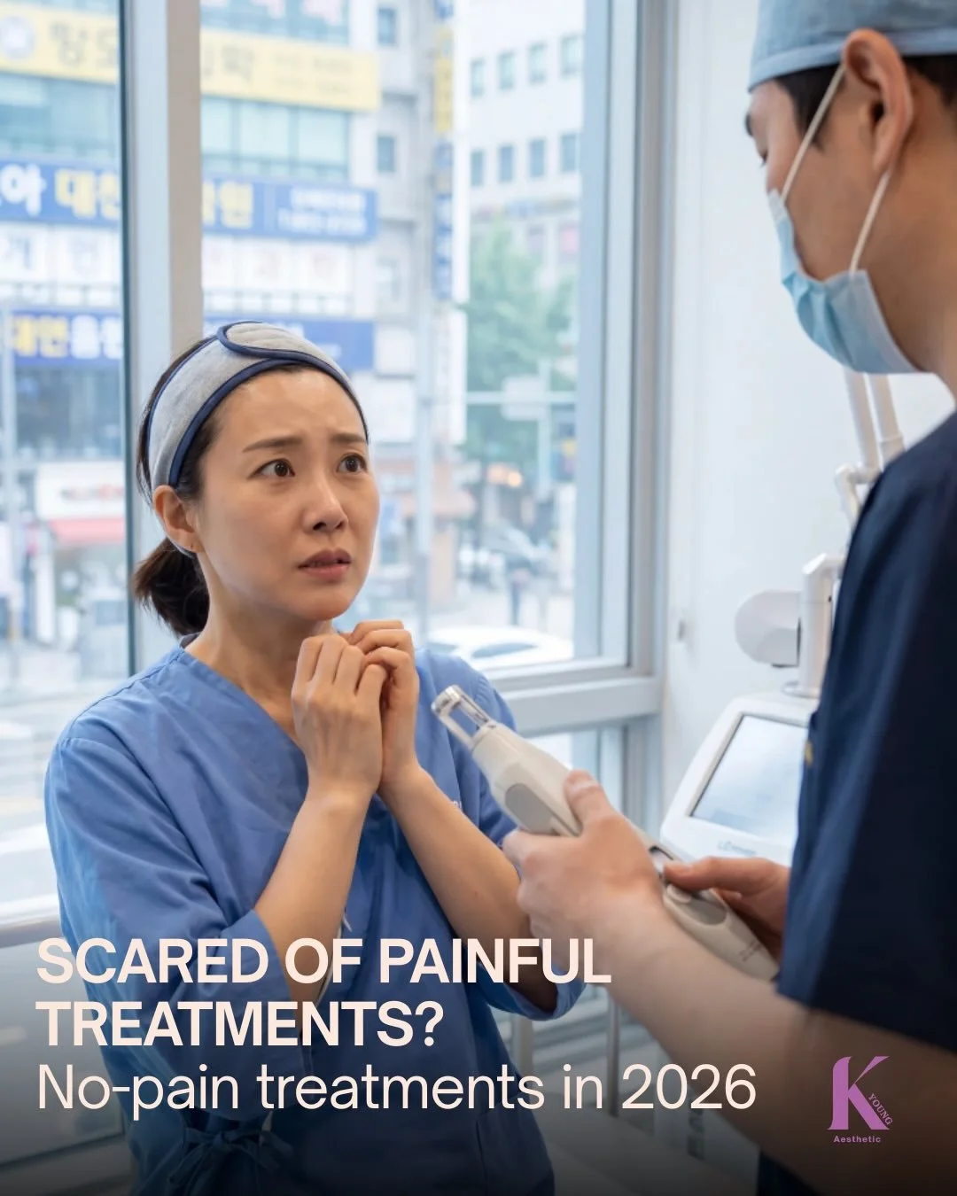 Scared of pain? These 4 treatments changed the game. 🇰🇷

The #1 reason people avoid aesthetic treatments &mdash; it hurts. Not anymore.

Here are 4 next-gen treatments available in Seoul where pain is basically zero:

XERF &mdash; replaced Thermage