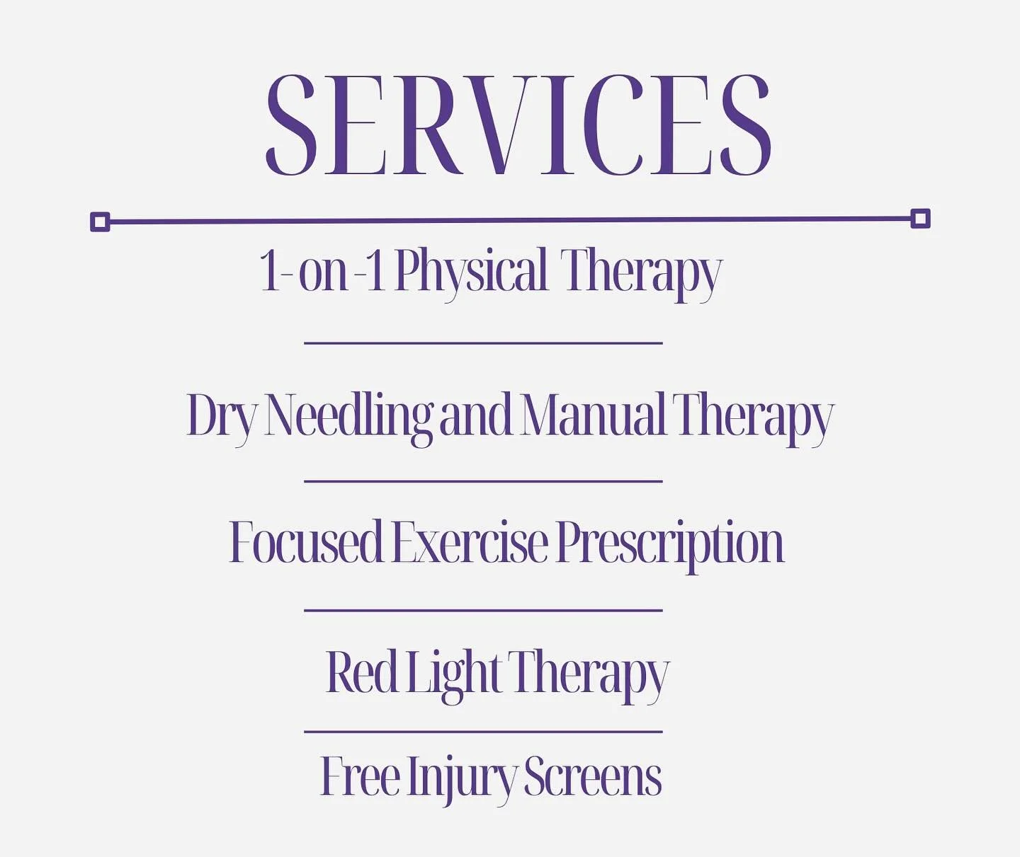 So many injury screens this week! 

From acute jaw pain, chronic IT band and hip pain, and elbow pain after a full summer and fall of pickleball. NOW is the time to book your FREE 20 minute assessment!

#AchieveYourBest #PhysicalTherapy #BarringtonPT