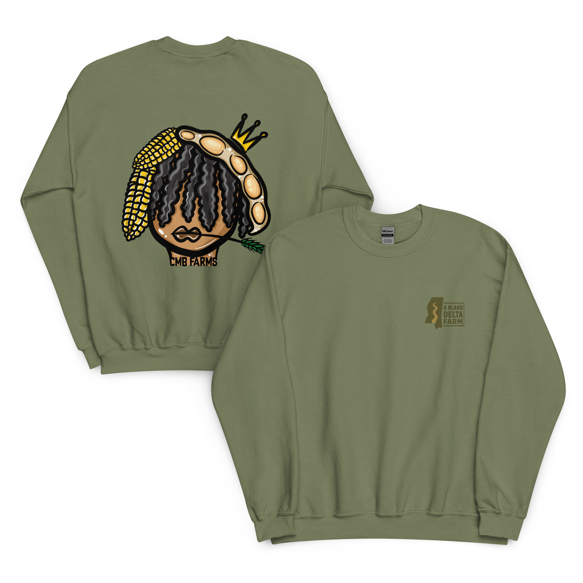 unisex-crew-neck-sweatshirt-military-green-front-and-back-6955783d3361a.png