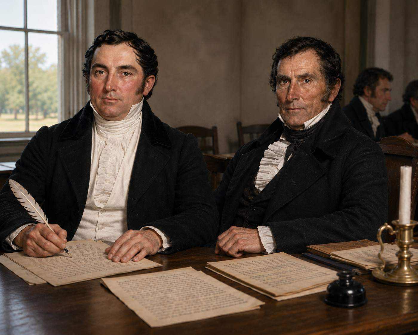 Two War of 1812 veterans, two future governors, and two signers of Mississippi's first constitution