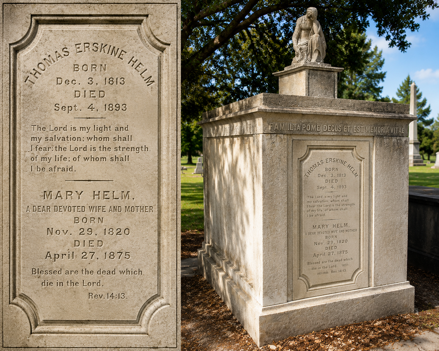 A Church, an Epidemic, and the Legacy of Thomas and Mary Helm