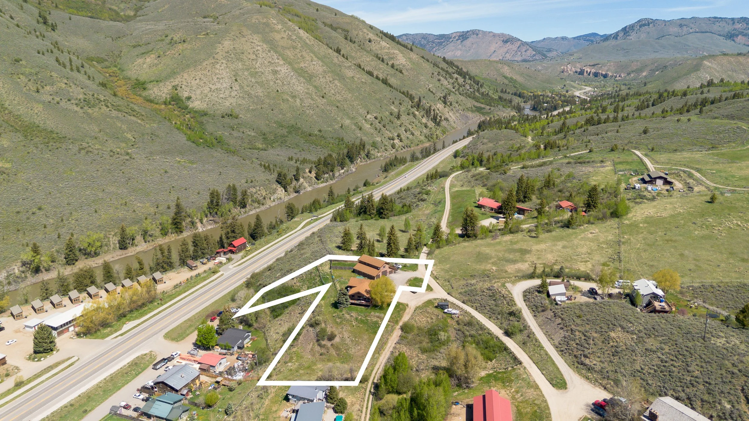 Aerial View North