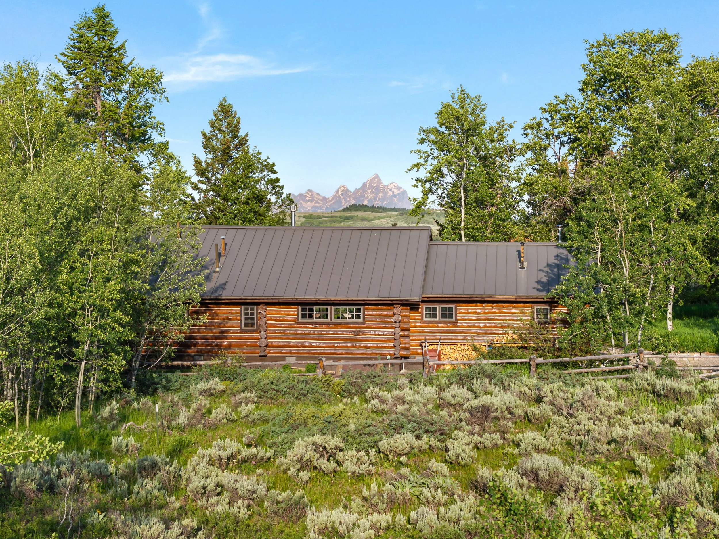 Tetons in the Morning