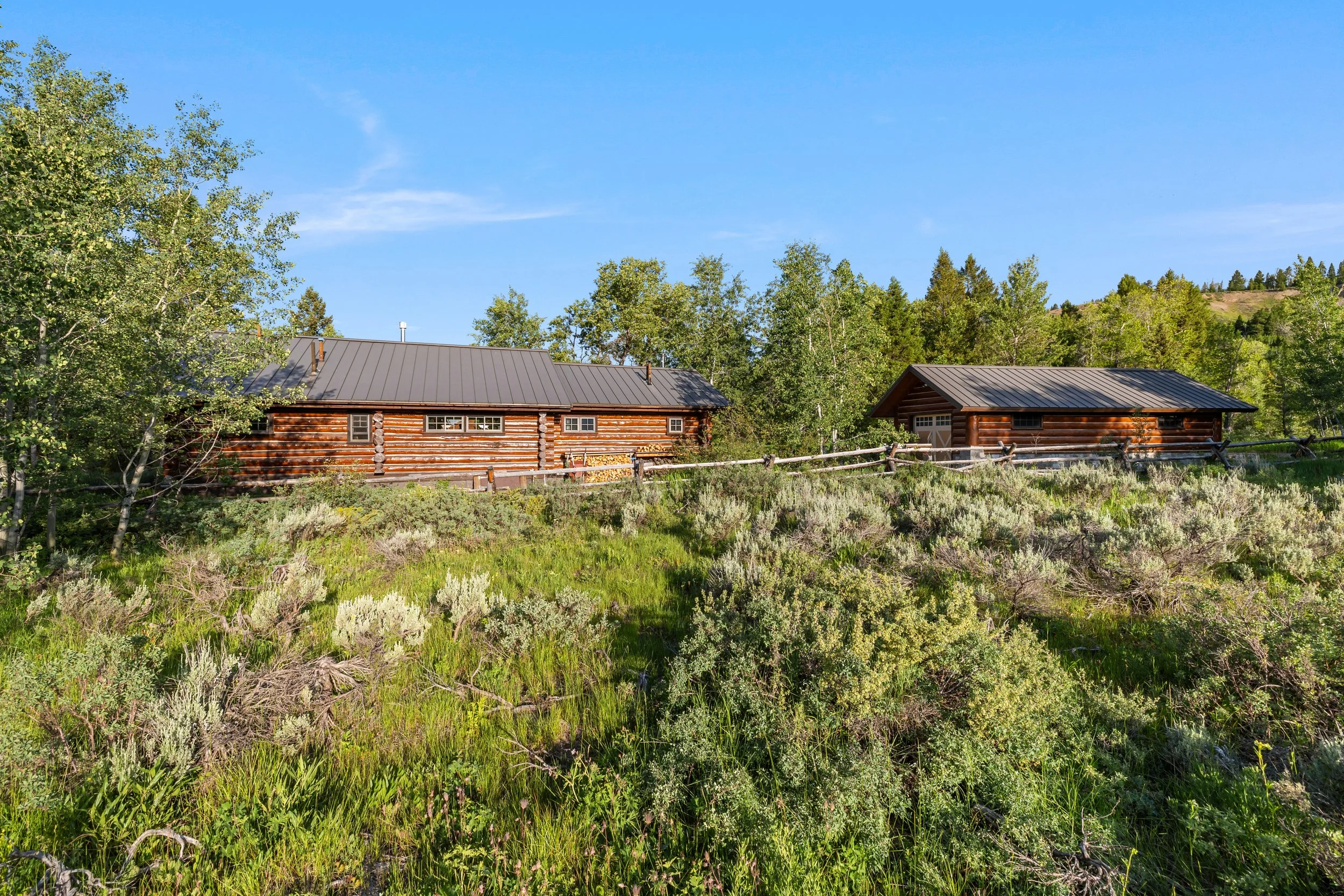 Cabin + Garage
