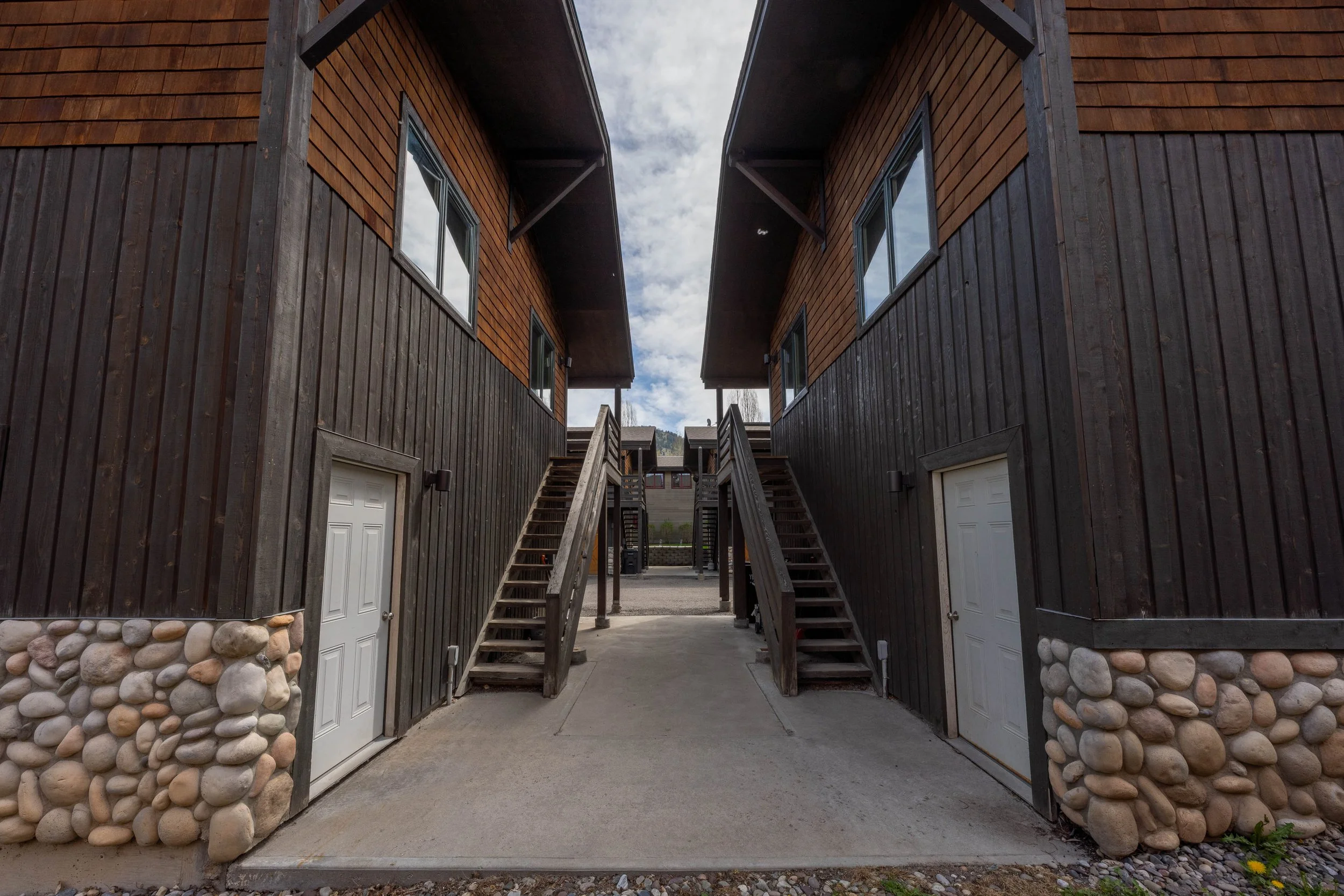 Stairs to Both Guest Apartments