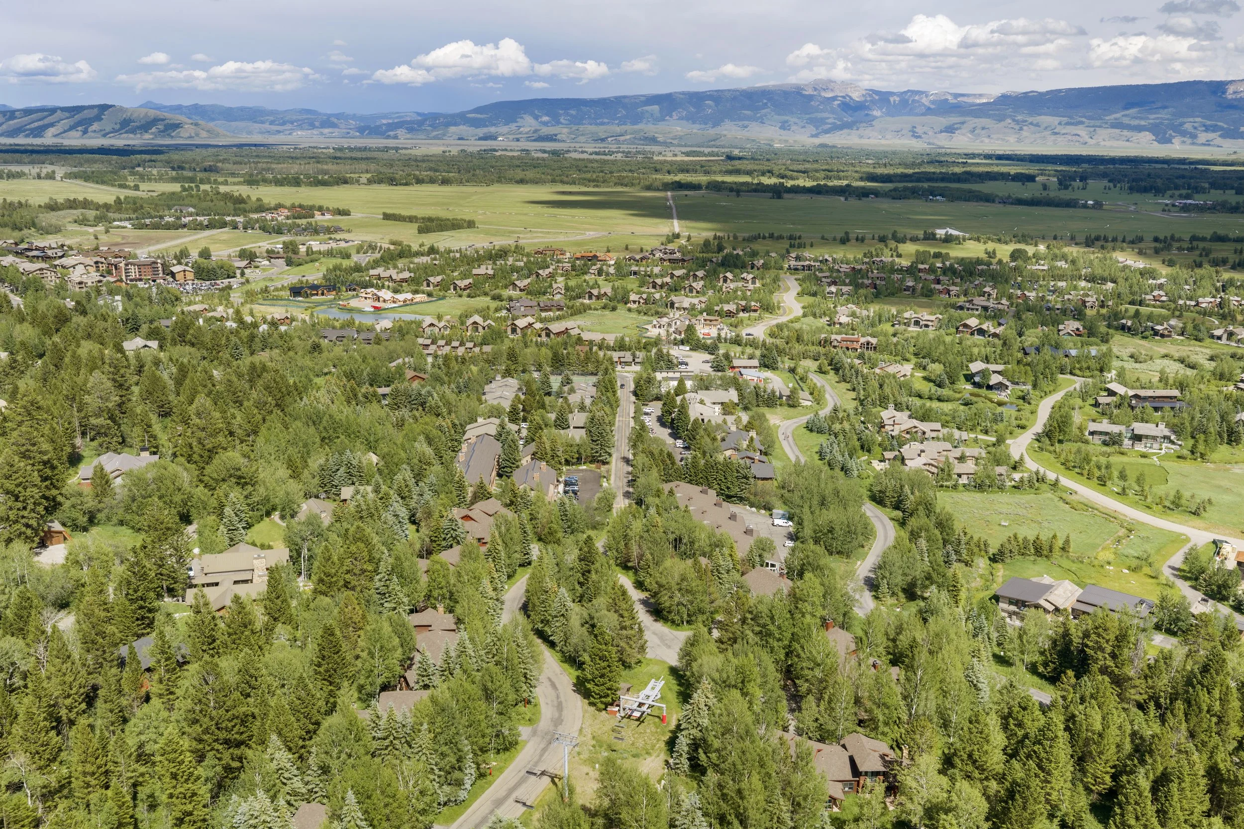 Aerial Views to East