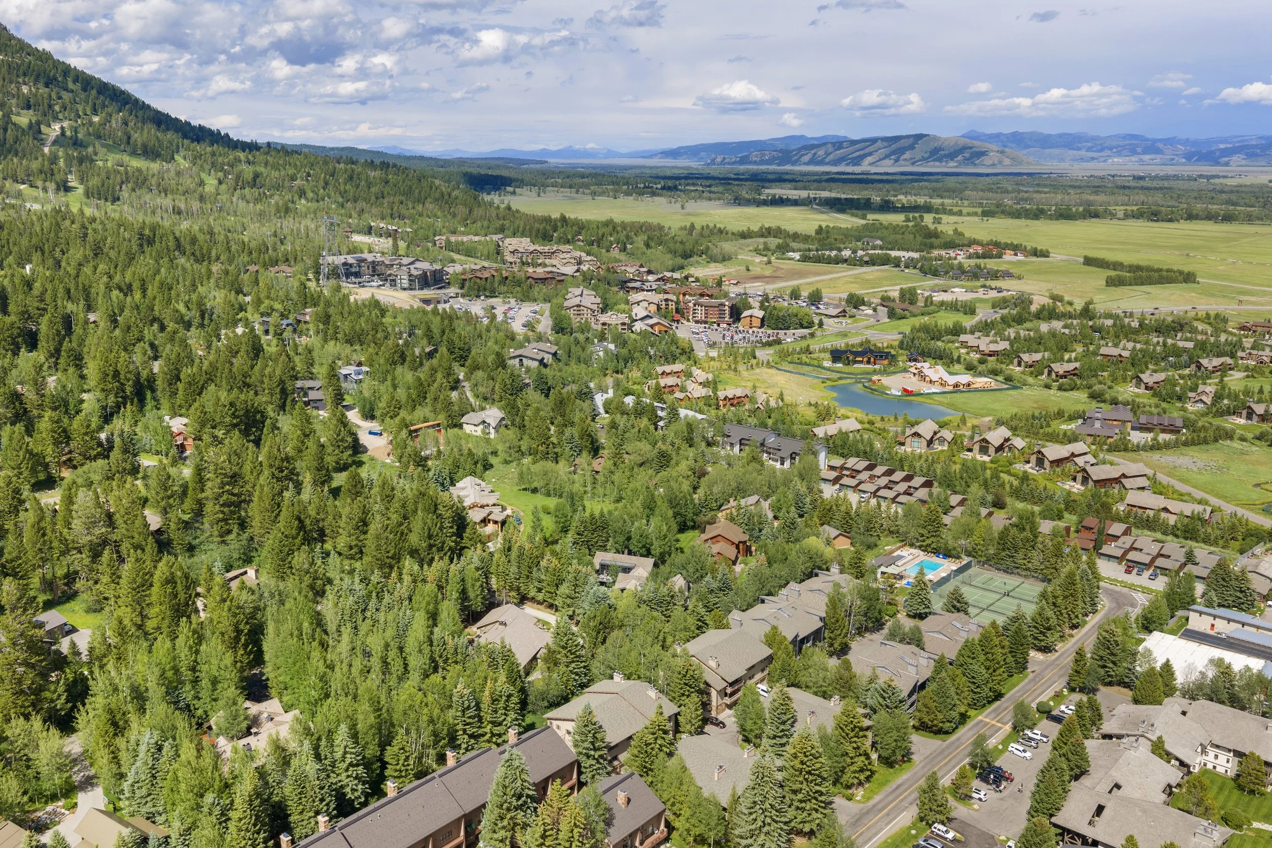 Aerial Views to NE