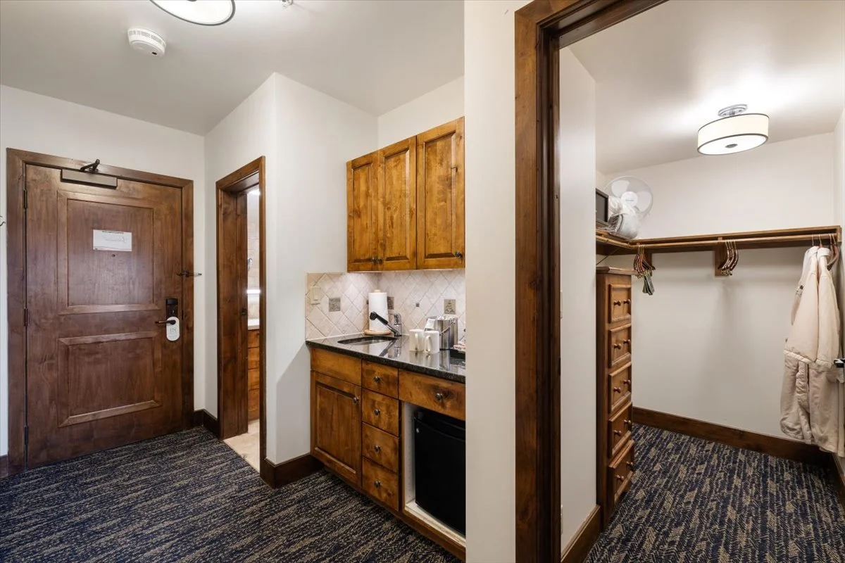 Walk-In Closet & Wet Bar