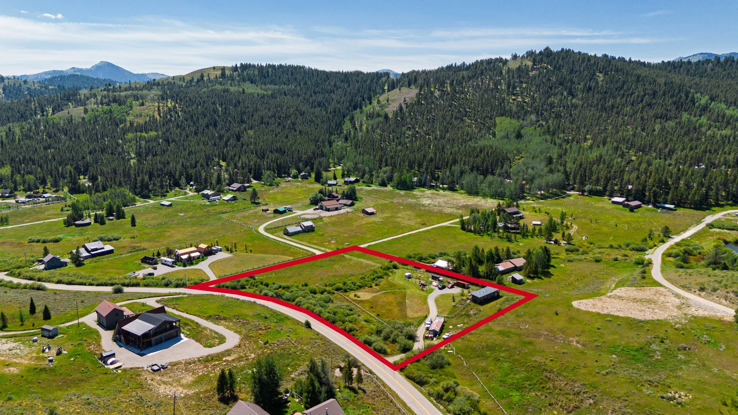 Aerial from North