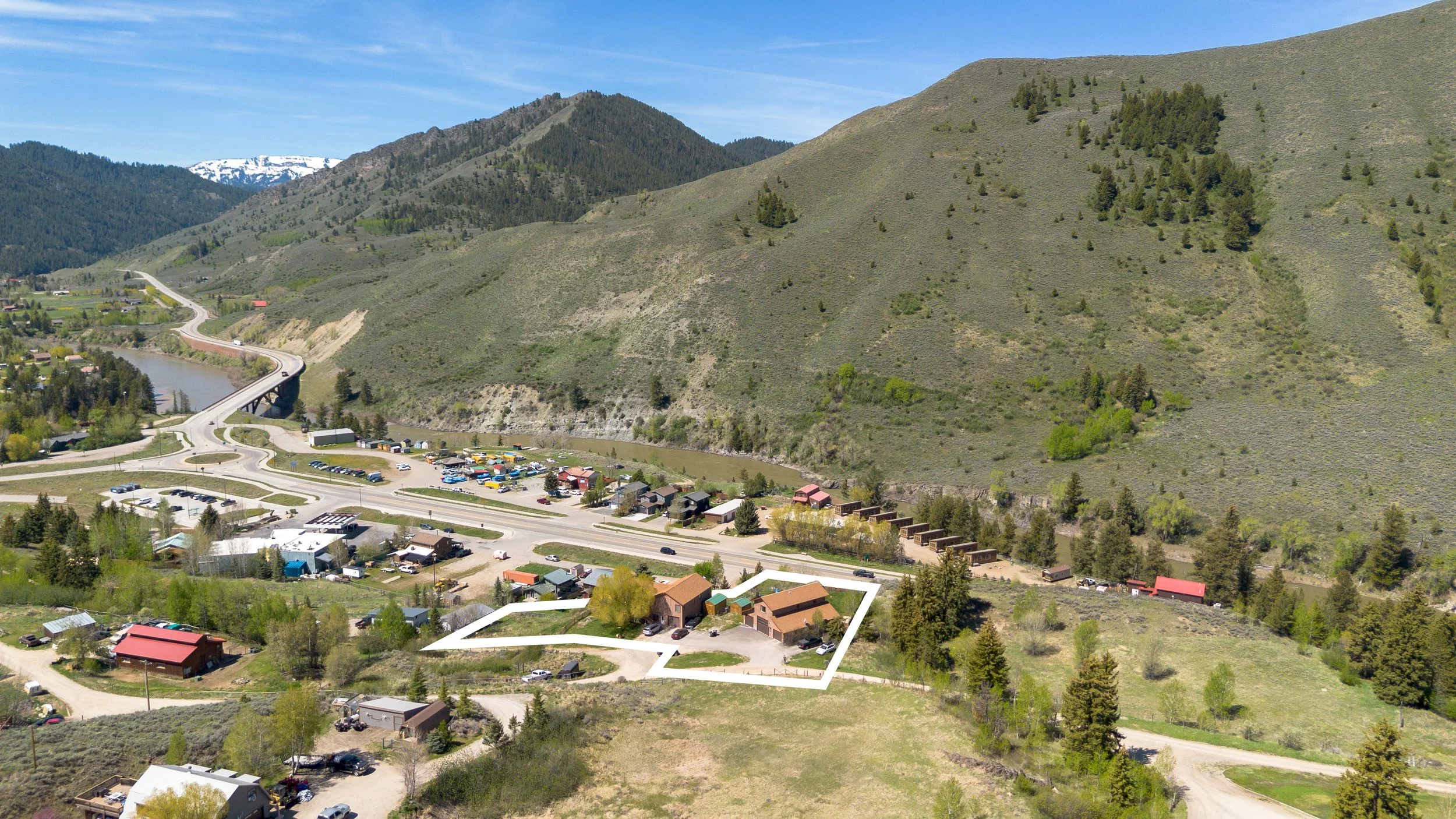 Aerial View South