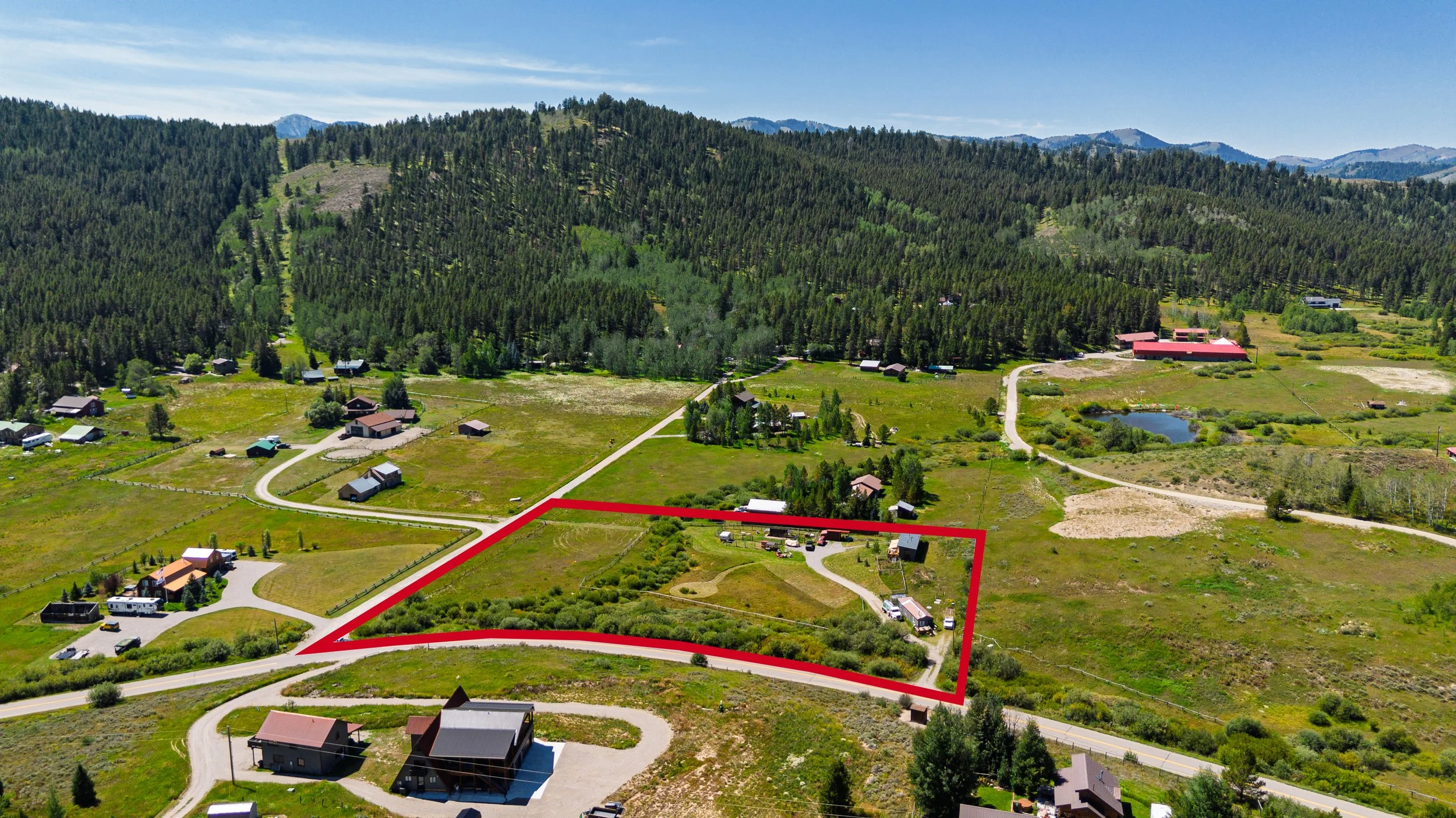 Aerial from East