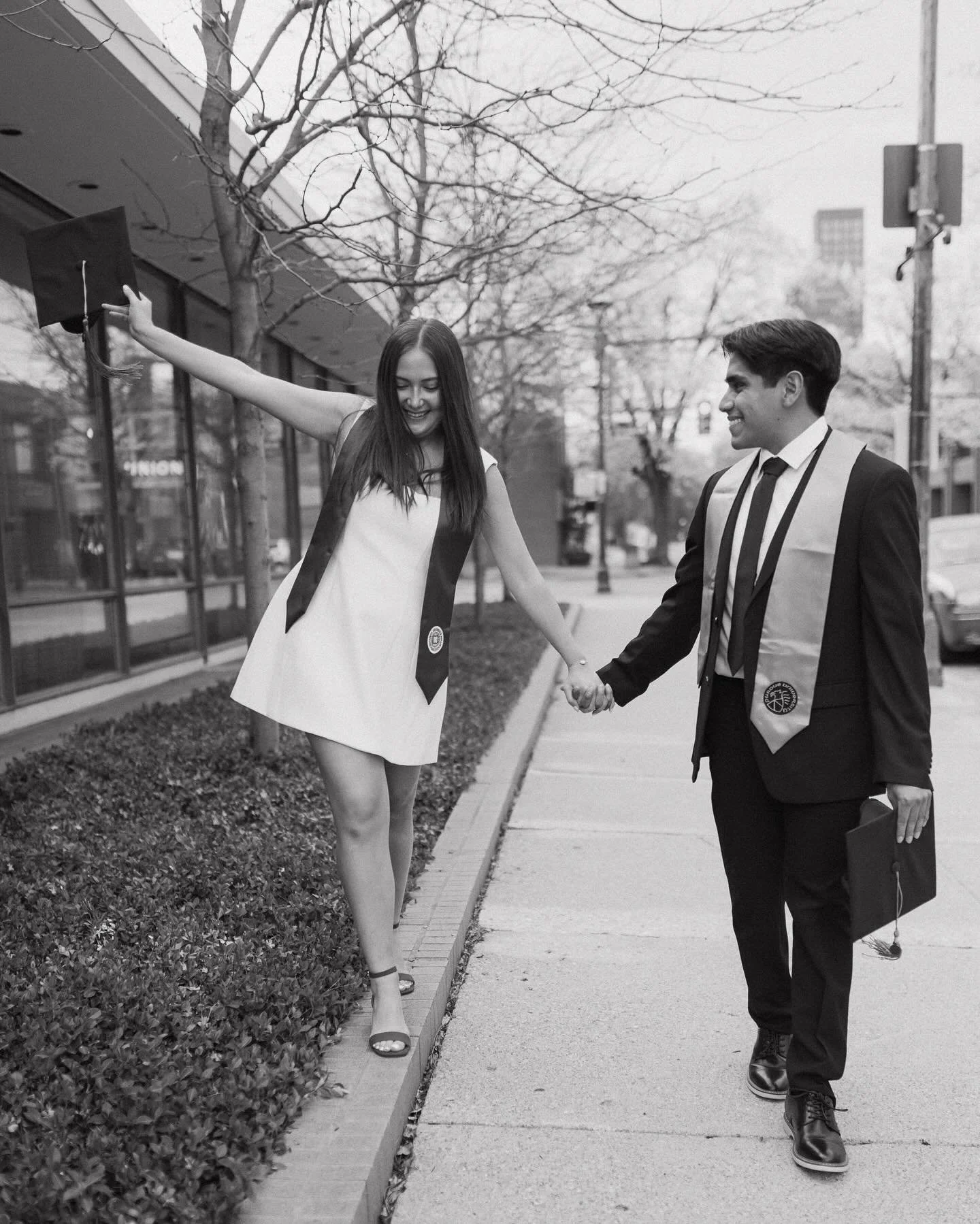 Hats off to these two 🎓#indiana #purdue