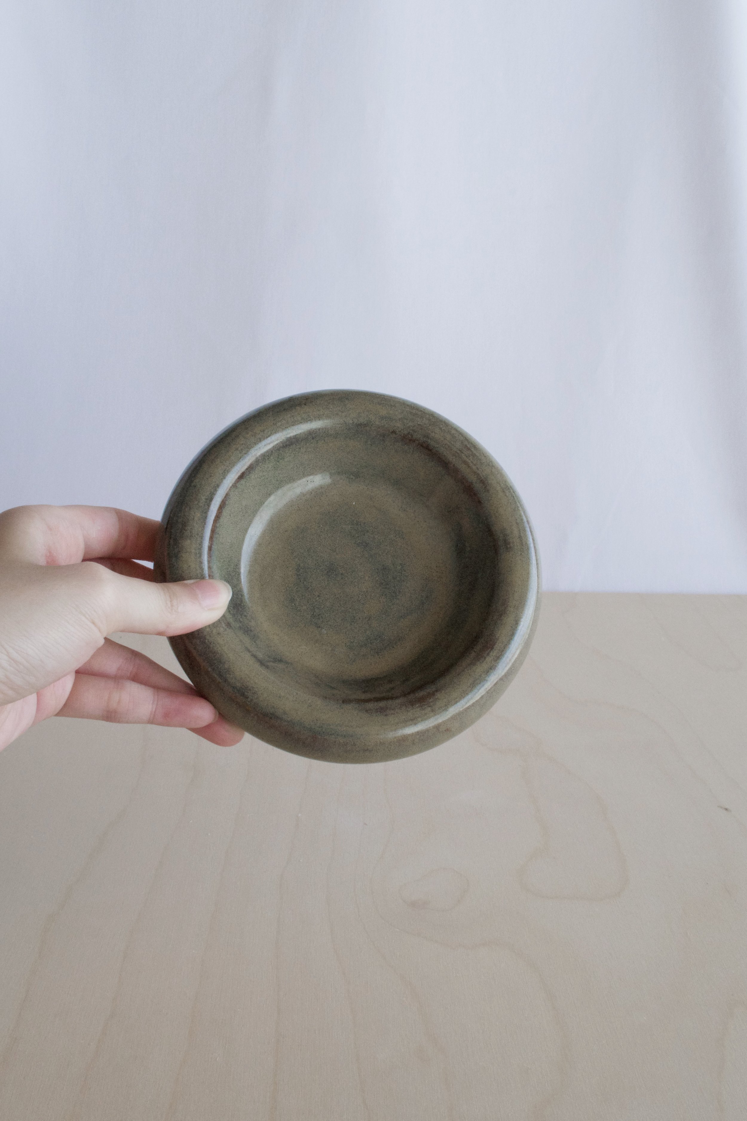 walnut bubble plate