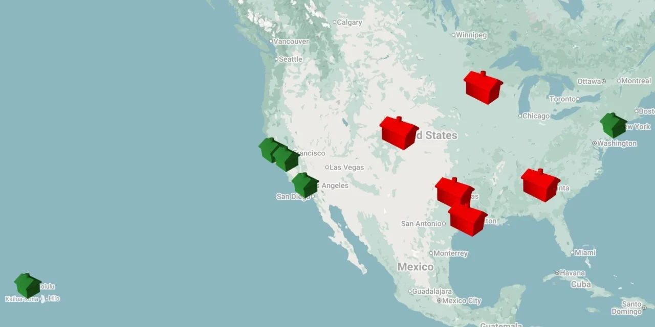 Where $1 Million Buys the Most (and Least) Space – What It Means for Property Investors