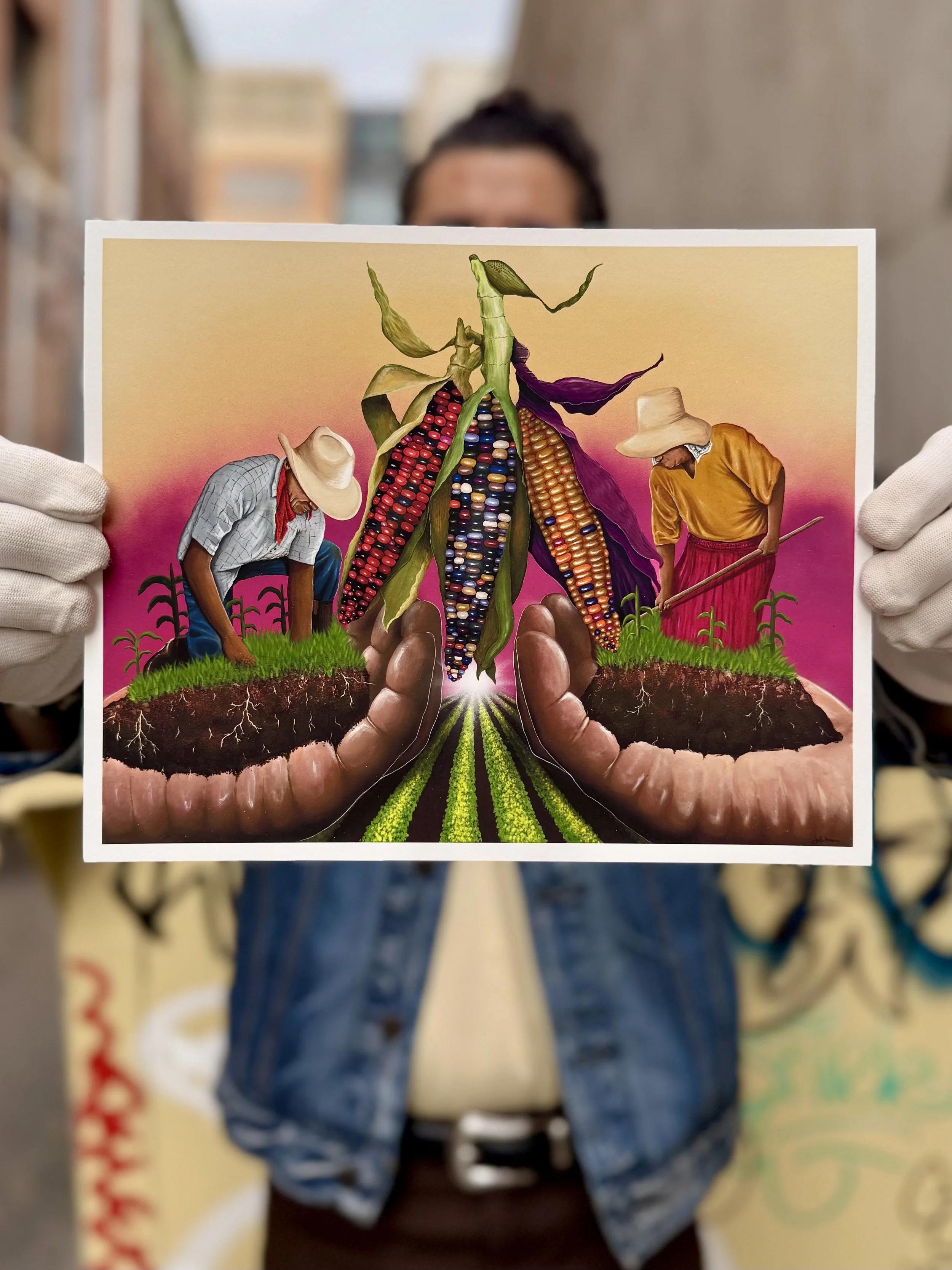 Raices y Sacrificios Giclée Print