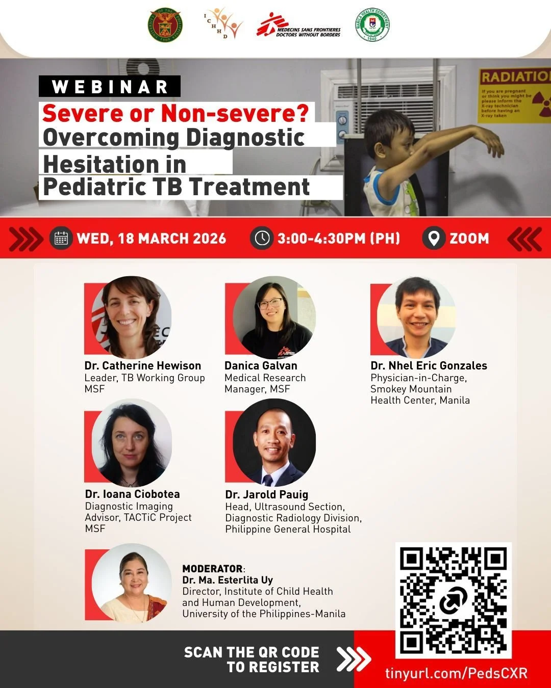 Webinar on “Severe or Non-severe? Overcoming Diagnostic Hesitation in Pediatric TB Treatment”