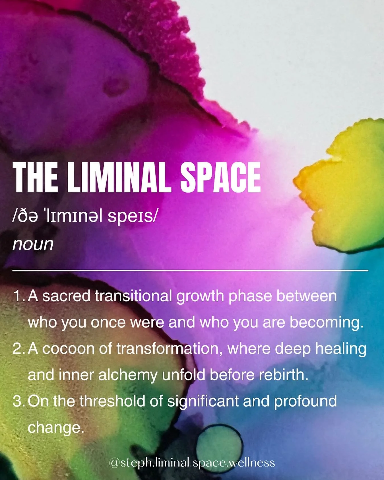 I&rsquo;m so excited to finally launch my new brand The Liminal Space Wellness out into the world! I have been brainstorming names for so long and then finally, out of the blue, one morning I woke up and the first thing that popped into my head were 