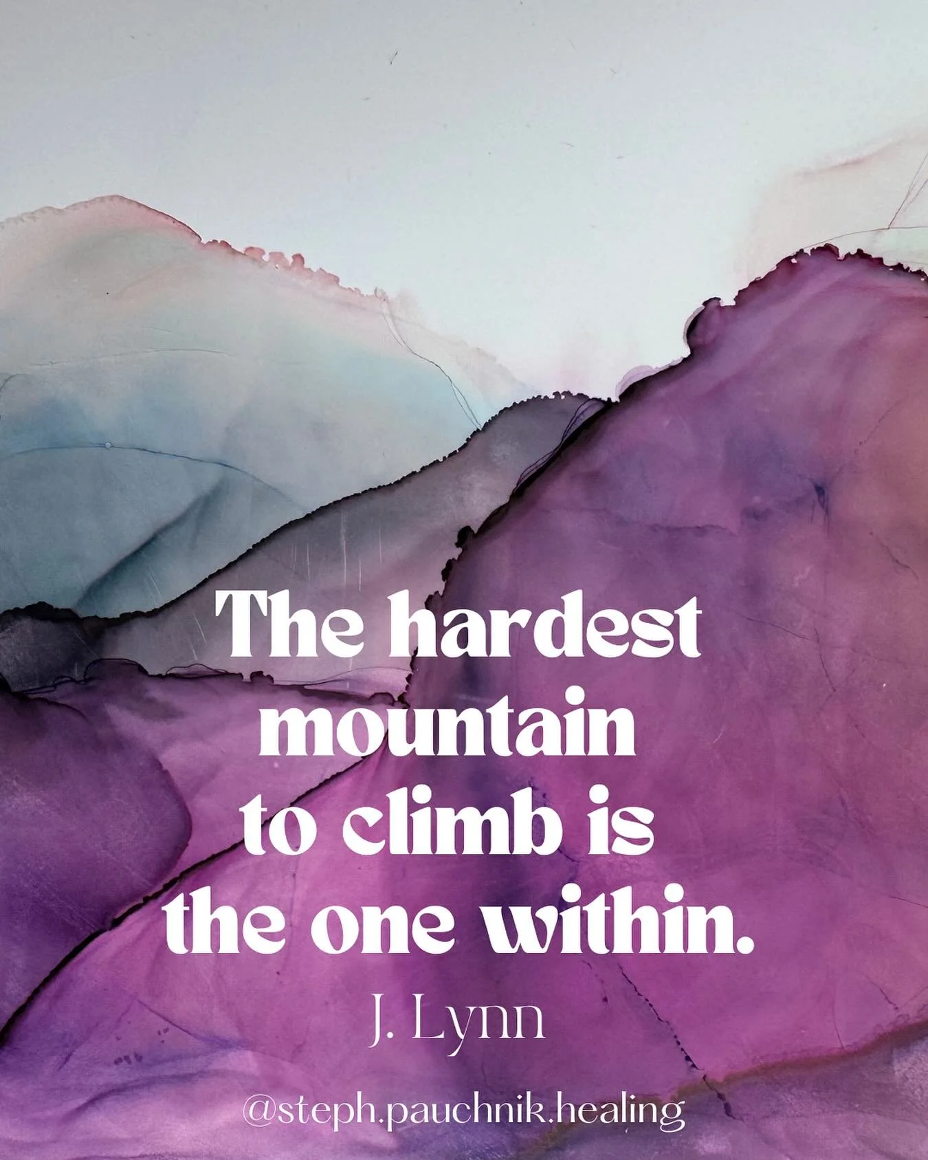 You&rsquo;re not competing with anyone else. The greatest challenge is to overcome your own self-doubt, your own fears, your own self limiting beliefs, your own sense of lack. It is you who keeps yourself stuck. And it is you who must overcome your o