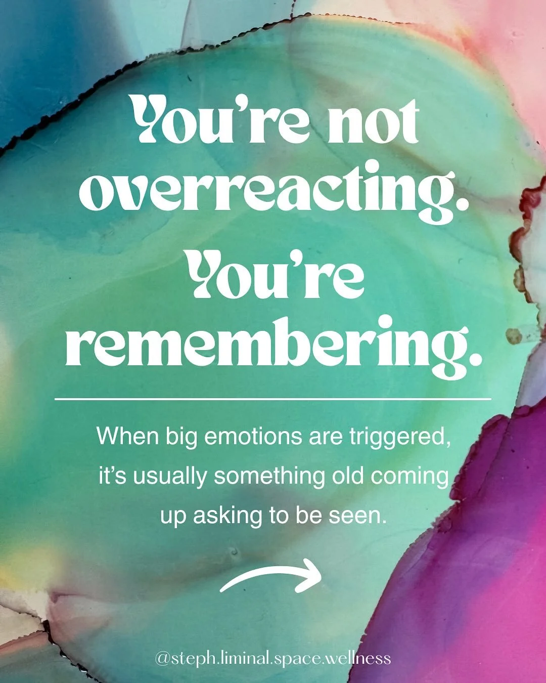 When we express our emotions, we often get told we&rsquo;re &rsquo;too much&rsquo; or &lsquo;too emotional&rsquo;. Sometimes this can be because the person who we&rsquo;re directing our emotions at, aren&rsquo;t actually the true cause of what we&rsq