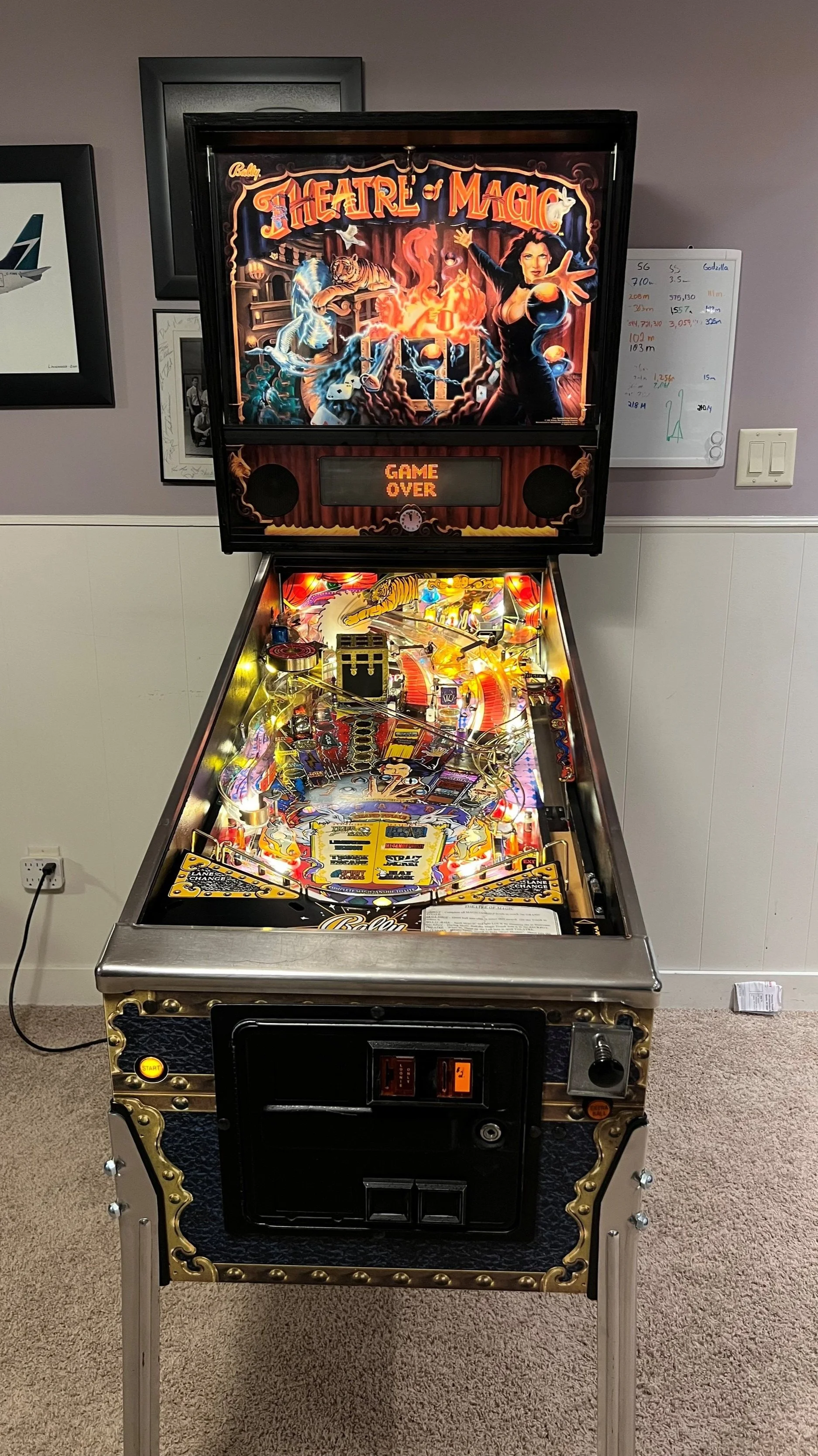 Theatre of Magic pinball machine
