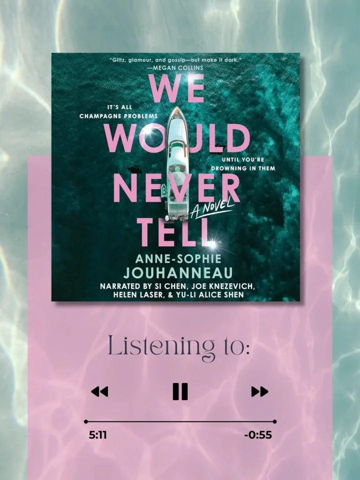 It&rsquo;s here!

The audiobook of WE WOULD NEVER TELL is ready and I can&rsquo;t wait for you all to listen. I had the opportunity to select an incredible cast for the book&rsquo;s many POVs and characters. Regular audiobook listeners will recognize