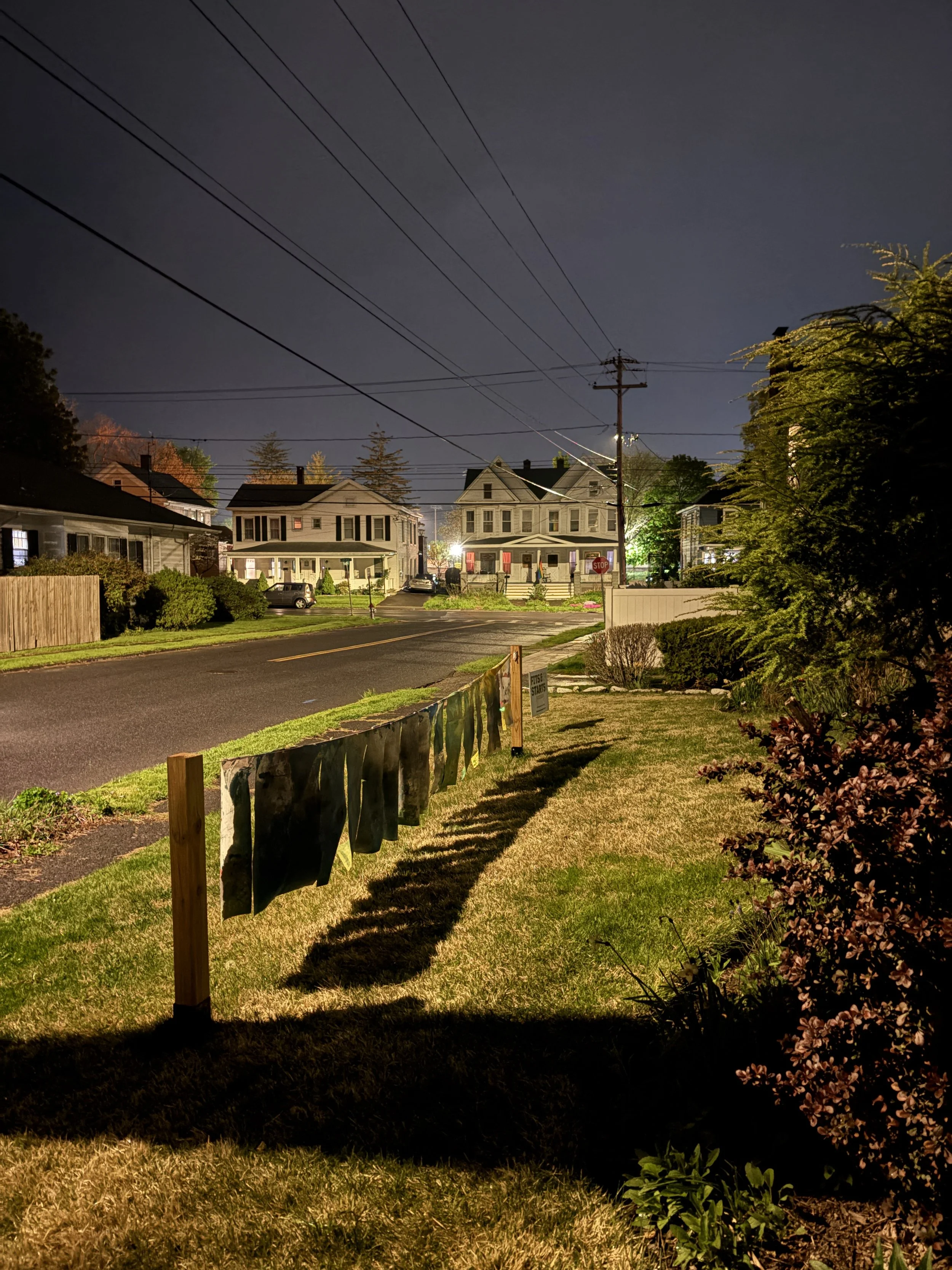 At dusk, April 2026