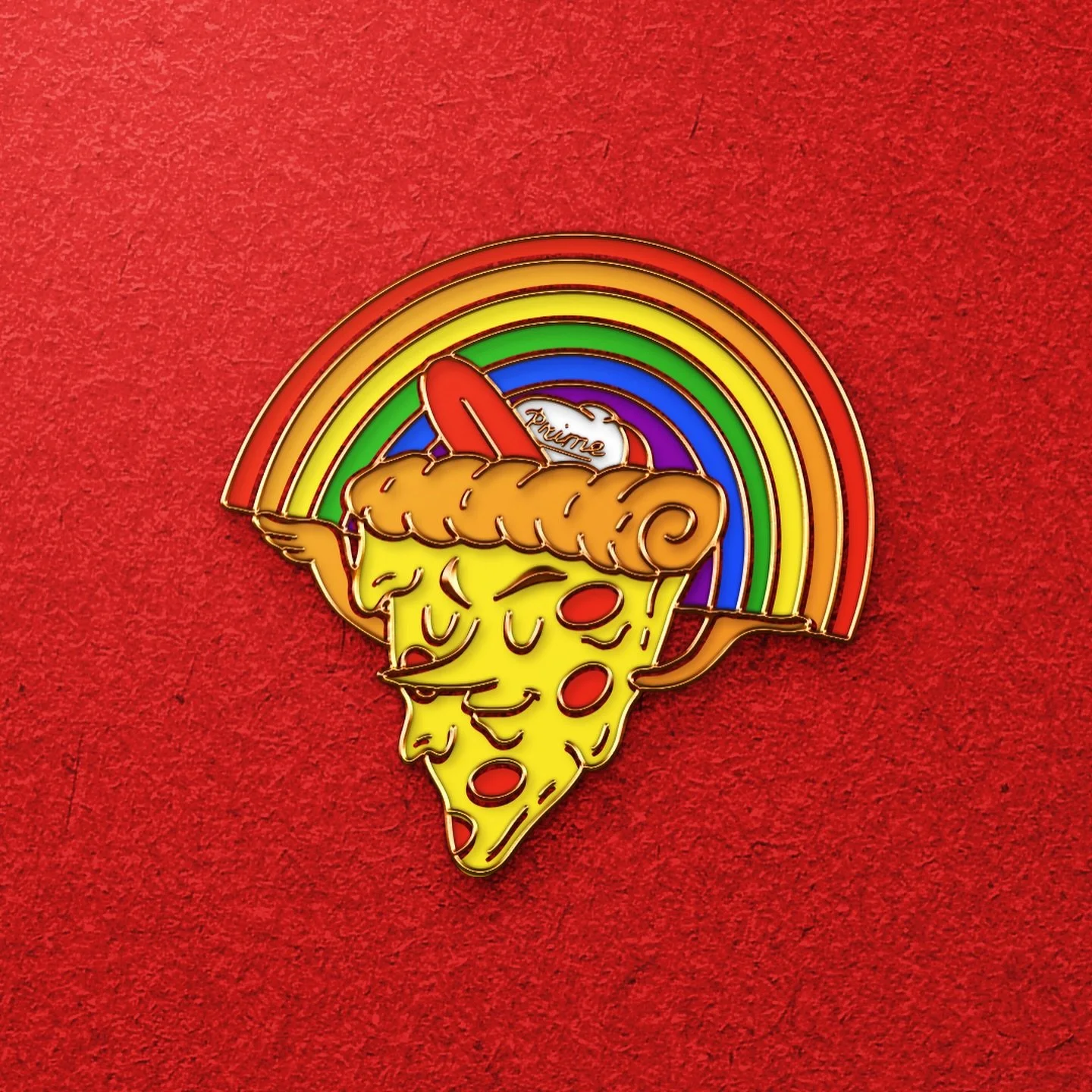 🌈 New Pride Pins designed for @primepizzala &bull; 100% of proceeds go to @lalgbtcenter #pride
