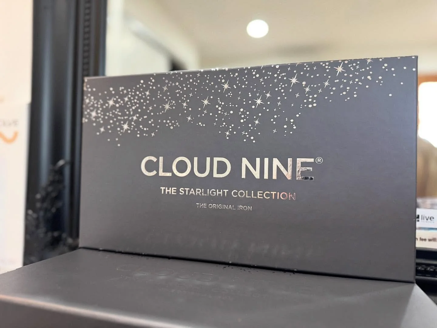 ⭐️⭐️⭐️⭐️In stock now!! ⭐️⭐️⭐️⭐️. The new Cloud 9 original iron can be adapted to suit all hair types with 11 heat settings, pressure - reducing Revive Mode and Sericite infused plates that cushion and protect and nurture hair for lasting strength, he