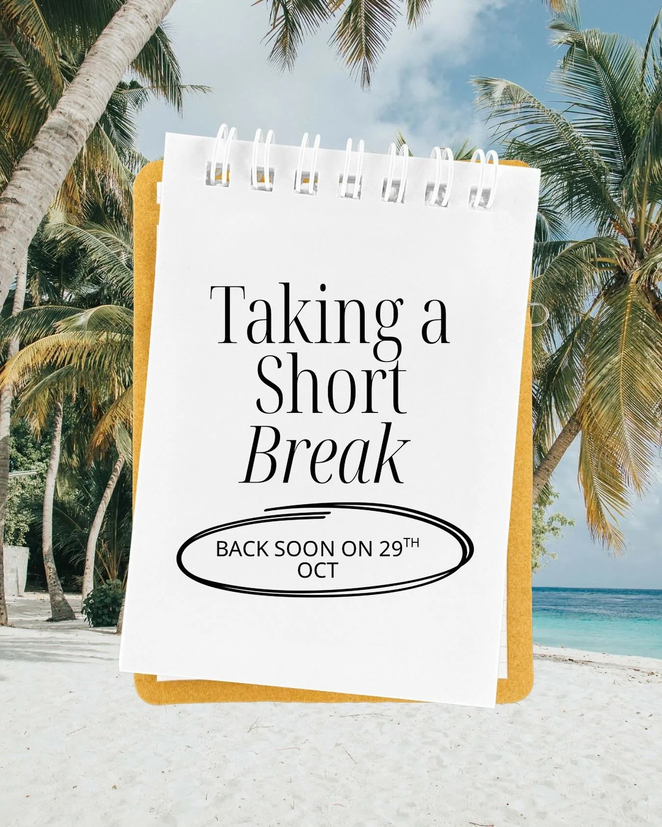 We are closed for an extended long weekend while Cody attends a family wedding - be back in salon Wednesday 29th Oct