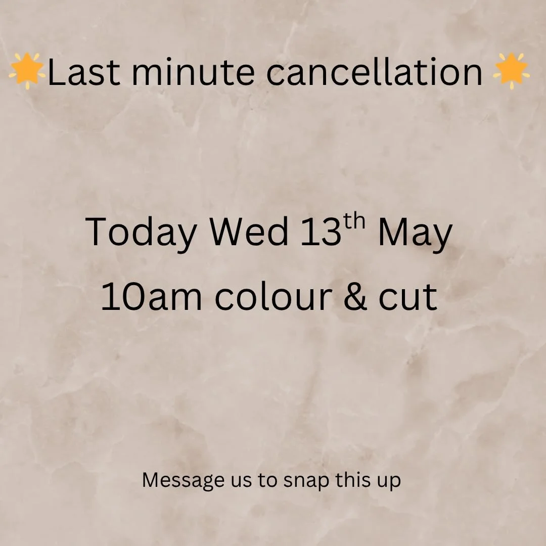 Last minute cancellation this morning! Message us if you want to snap this up!